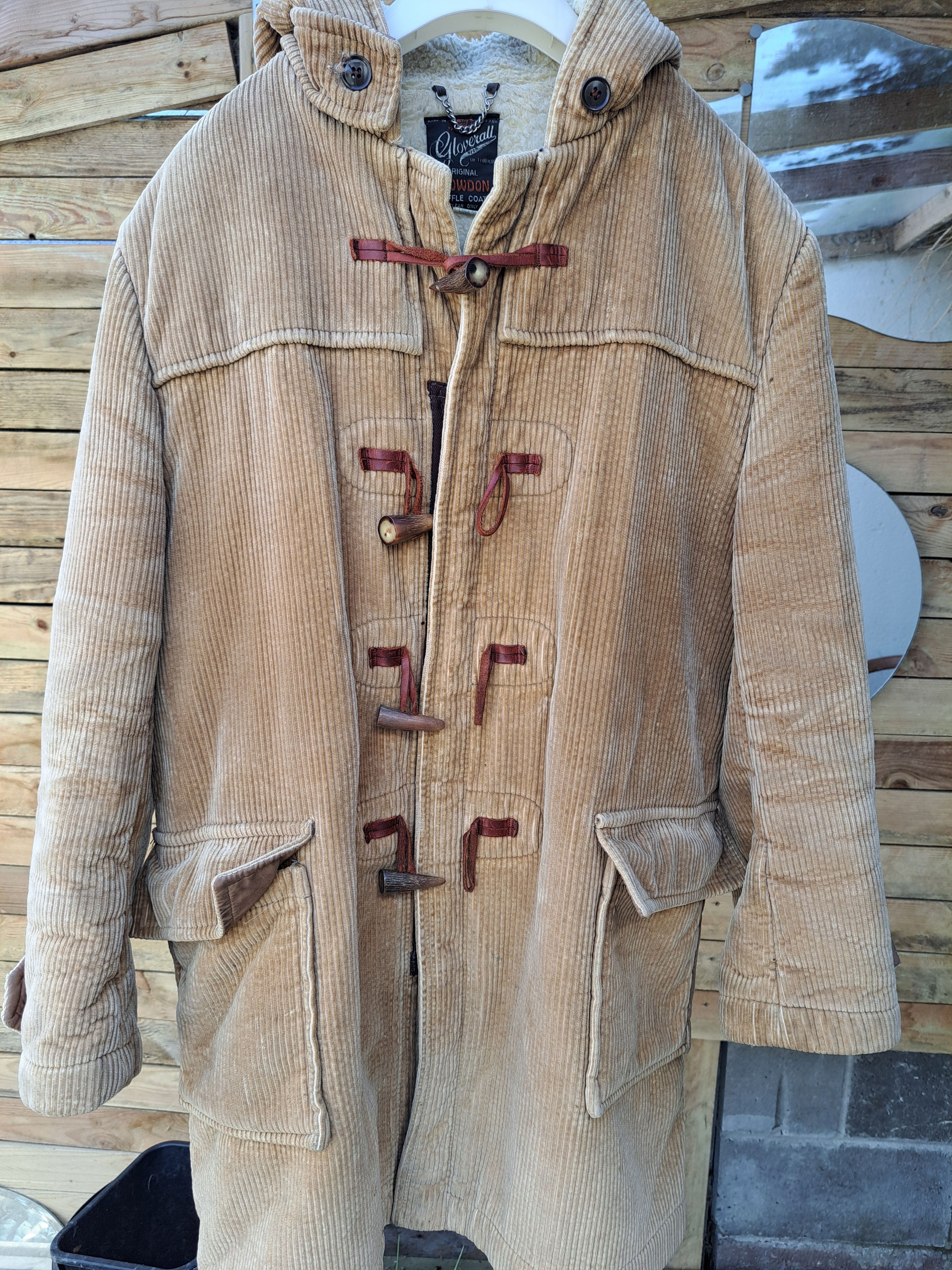 Gloverall Snowdon Pile lined Corduroy duffle Size US XL / EU 56 / 4 - 2 Thumbnail