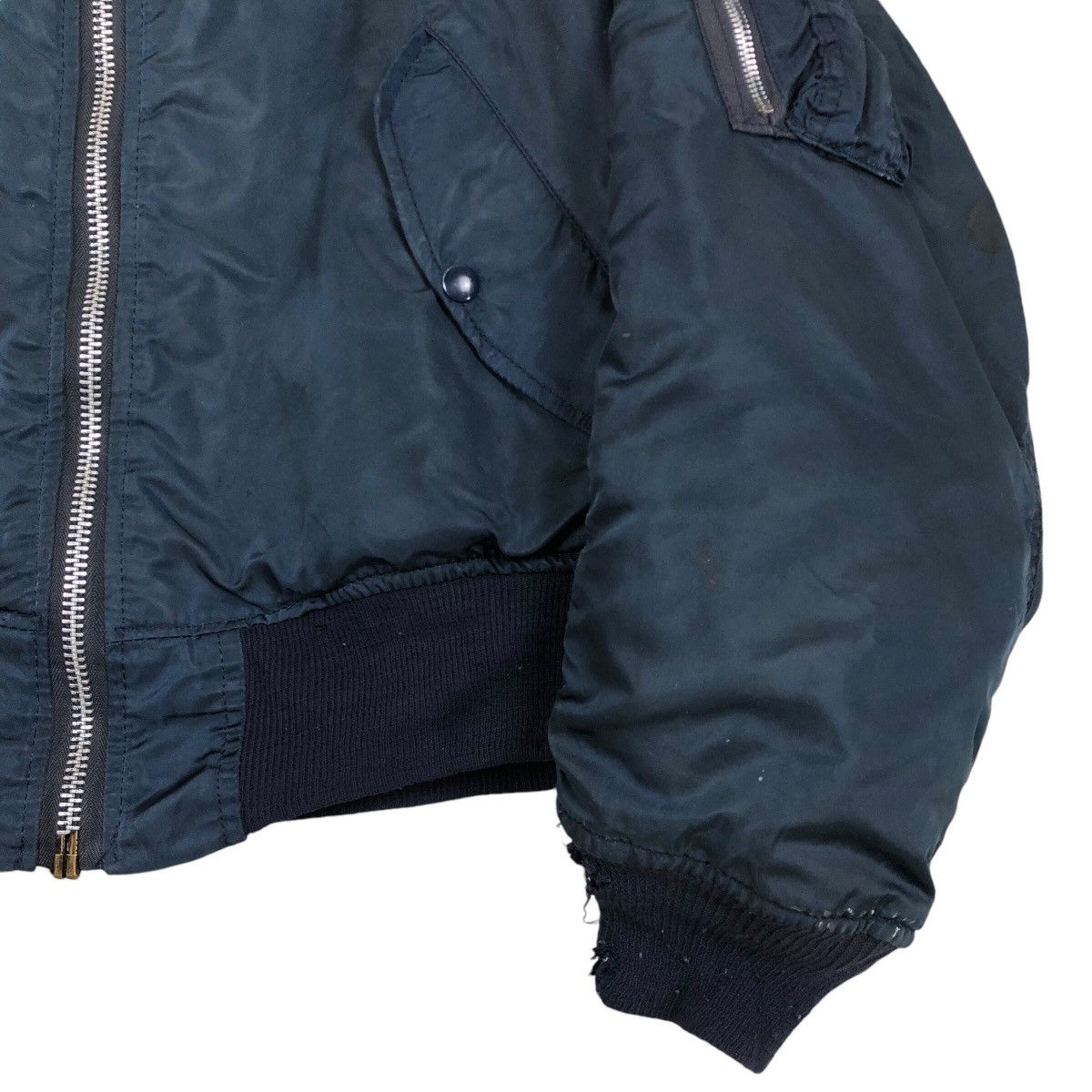 Alpha Industries Vintage 90s Alpha Industries Reversible Bomber Jacket Size US L / EU 52-54 / 3 - 5 Thumbnail