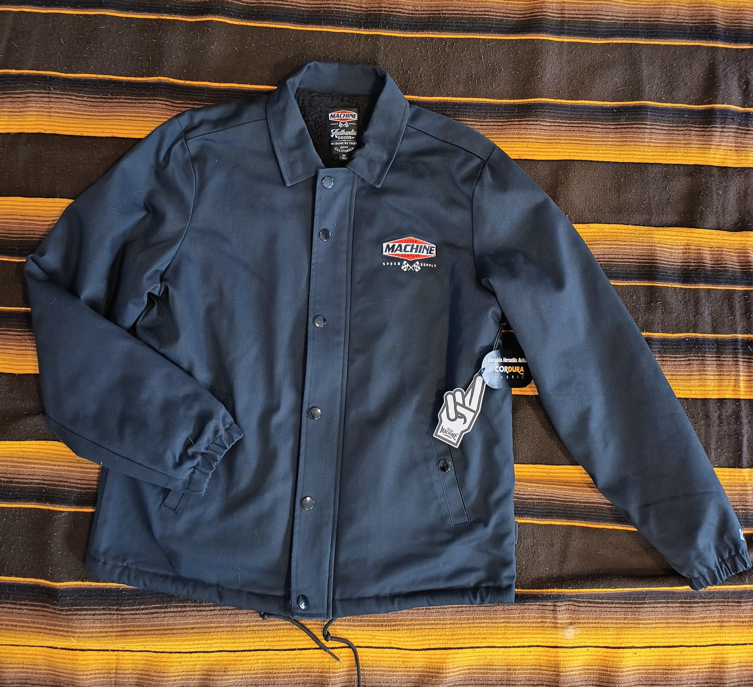 Loser Machine Company Loser Machine Armor Jacket – Size M, Black, rare & brand new Size US M / EU 48-50 / 2 - 4 Thumbnail