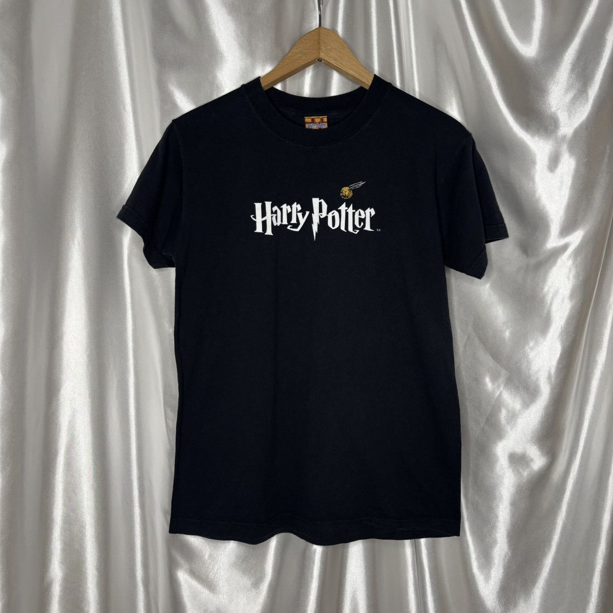 Vintage vintage black t-shirt Harry Potter 00s y2k licensed 2000 Size L / US 10 / IT 46 - 2 Thumbnail