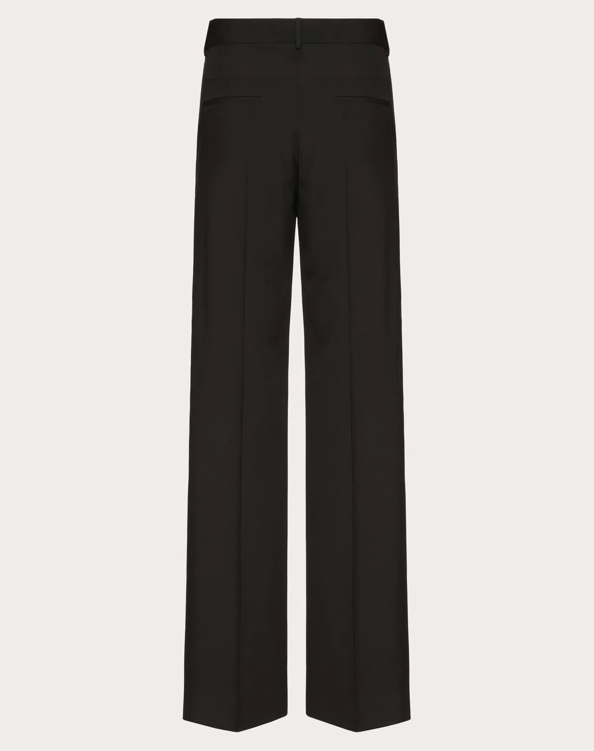 Valentino oc11z0625 Wool Pants in Black Size US 32 / EU 48 - 2 Thumbnail