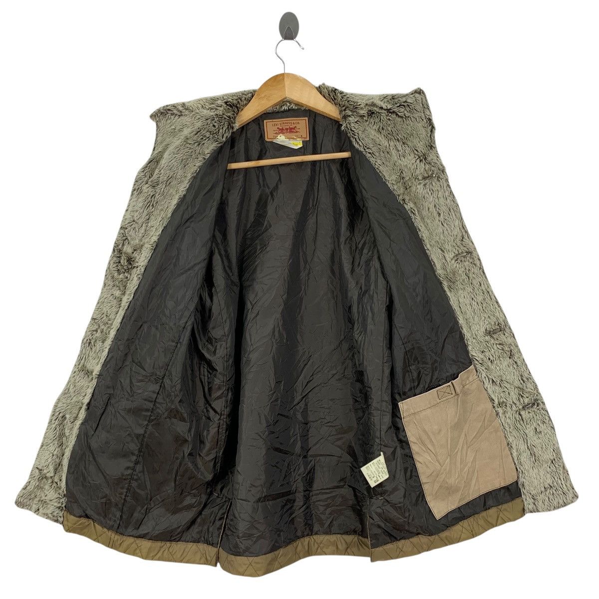 Levi's LEVIS STRAUSS & CO Quilted Furry Levi’s Jacket Size US M / EU 48-50 / 2 - 4 Thumbnail