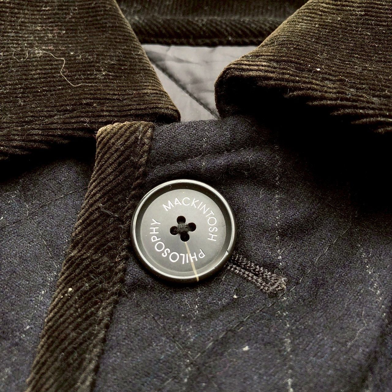 Designer × Mackintosh × Vintage Vintage Mackintosh Philosophy Corduroy Collar Jacket Size US M / EU 48-50 / 2 - 6 Thumbnail