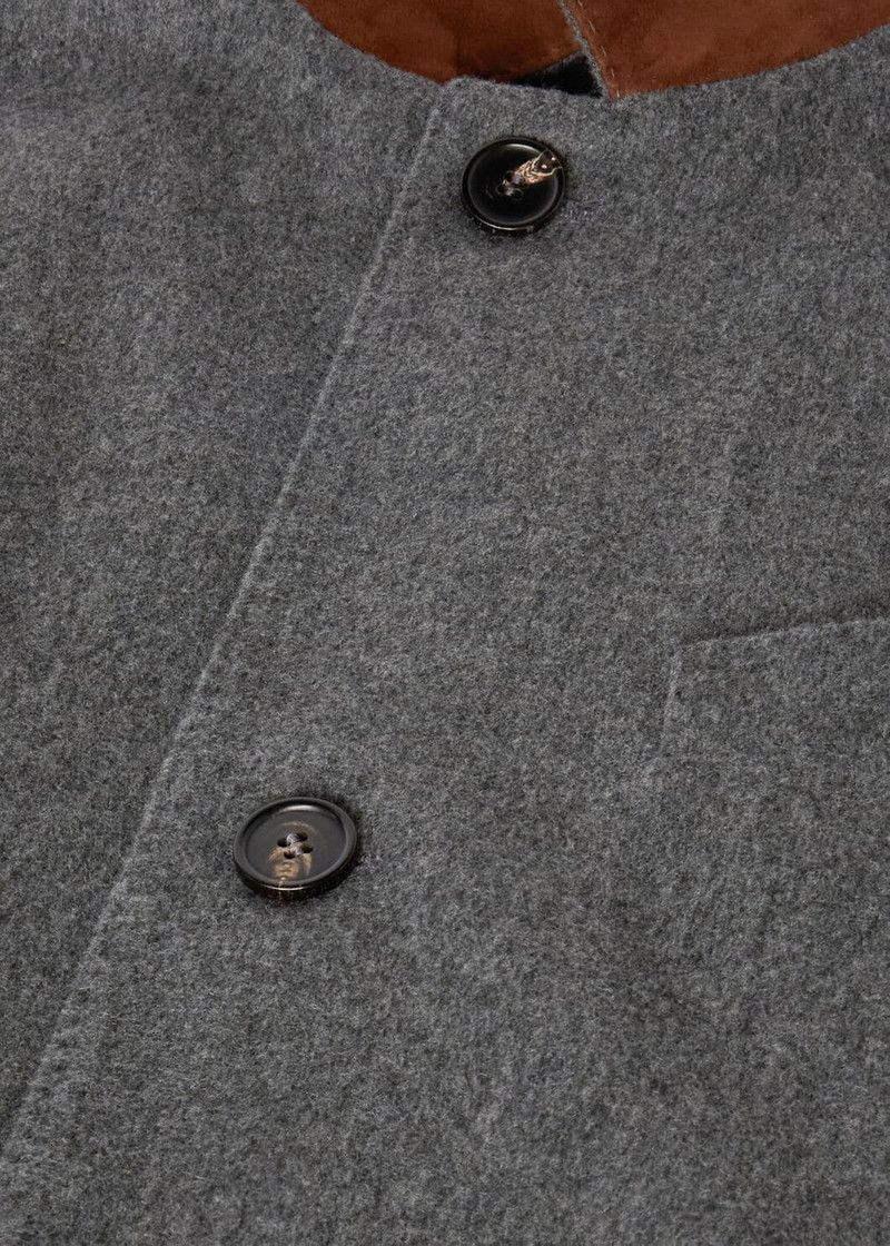 Loro Piana o1w1db10226 FAN1955 Martingala Coat in Grey Size US S / EU 44-46 / 1 - 6 Thumbnail