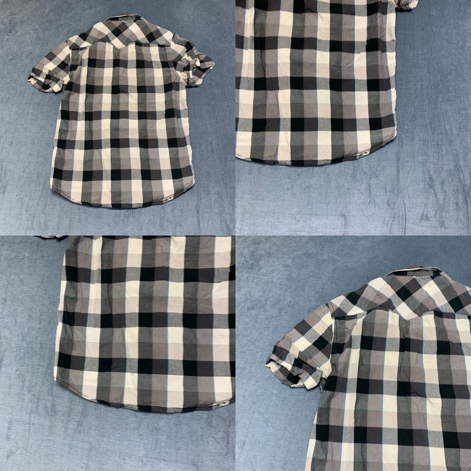 Old Navy Old Navy Multicolor Plaid Cotton Western Shirt Mens M Snap Front Size US M / EU 48-50 / 2 - 9 Thumbnail