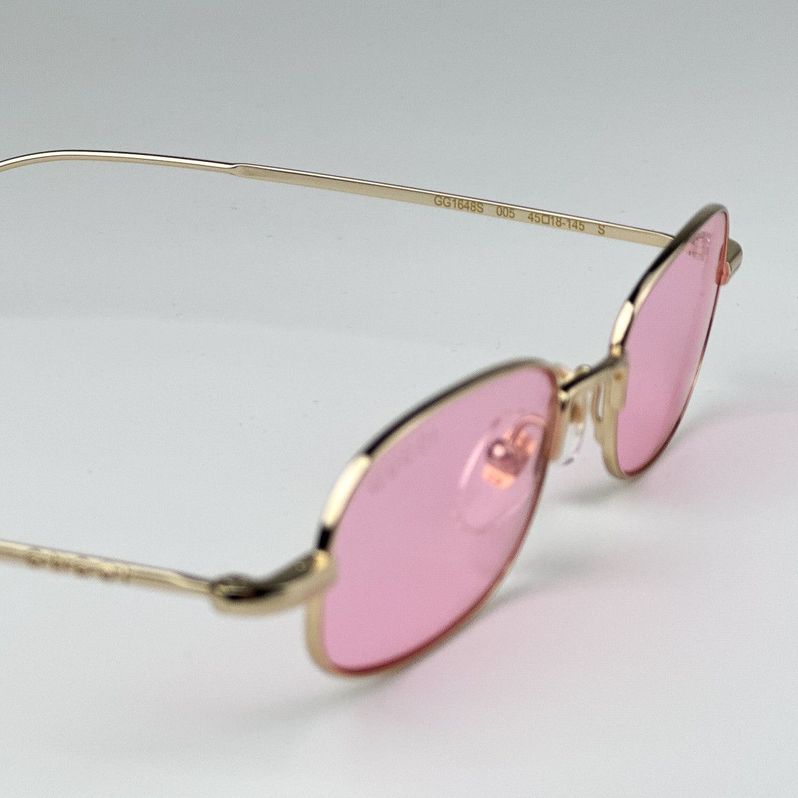 Gucci NEW Gucci GG1648S 005 Unisex Rectangle Sunglasses GG 1648S Size ONE SIZE - 8 Thumbnail