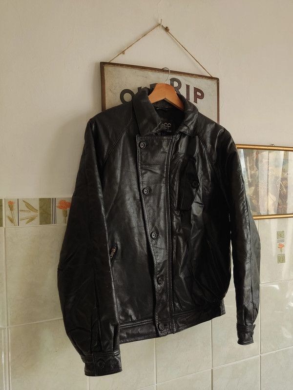 Japanese Brand × Vintage Vintage Leather jacket moto avant garde swag drip y2k 90s Size US S / EU 44-46 / 1 - 3 Thumbnail