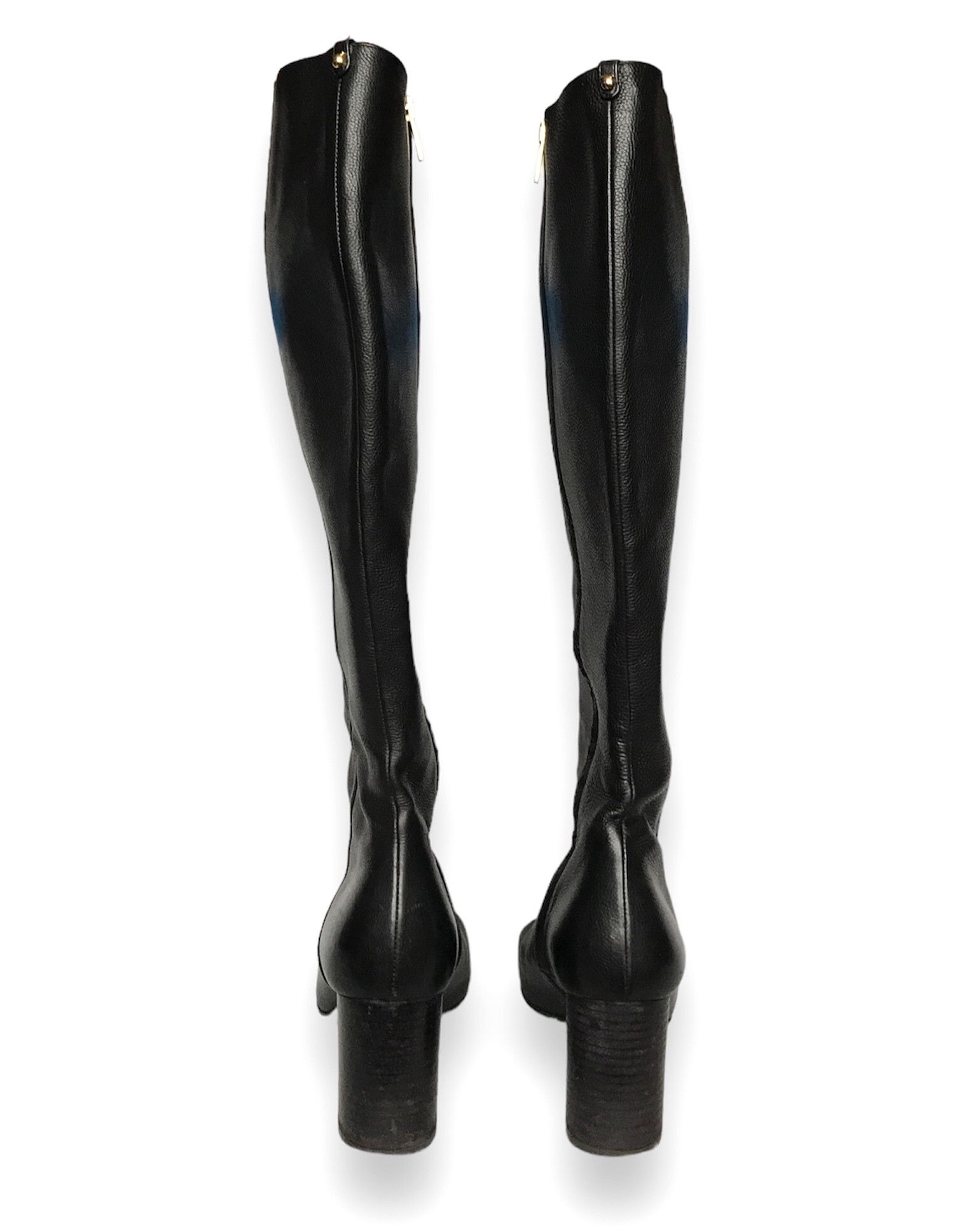 Salvatore Ferragamo × Vintage SALVATORE FERRAGAMO LEATHER KNEE HIGH BOOTS US8.5 EU39 UK6 Size US 8.5 / IT 38.5 - 3 Thumbnail