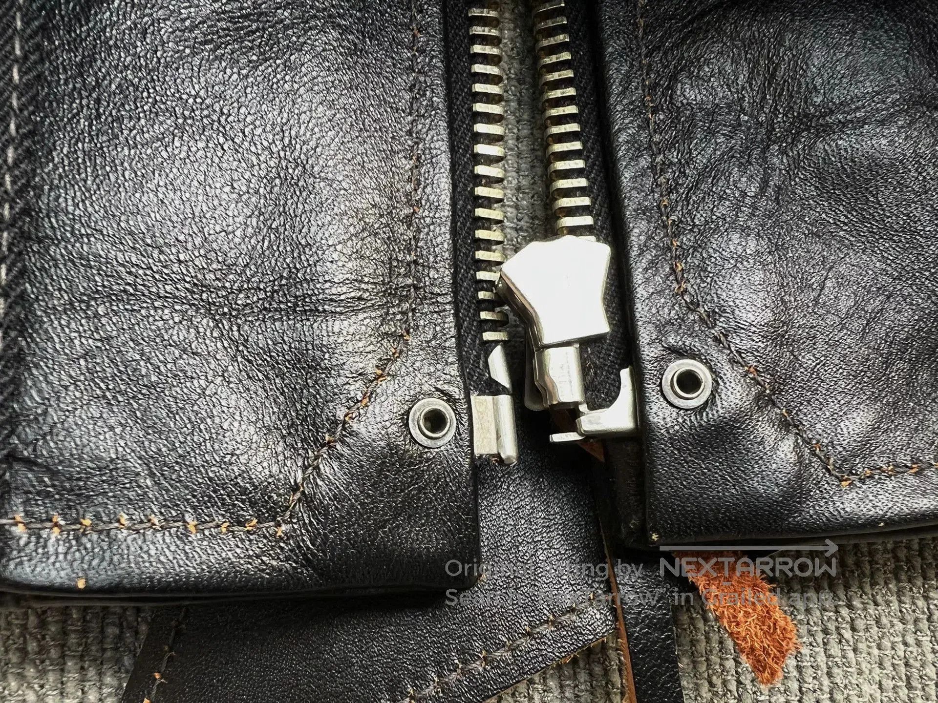 The Real McCoy's Joe McCoy Tea Core Horsehide Jacket. Size US M / EU 48-50 / 2 - 8 Thumbnail