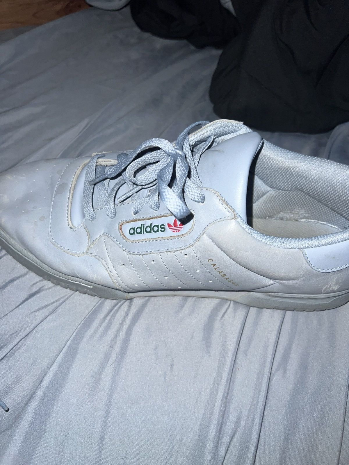 Yeezy adidas Yeezy Powerphase Calabasas Men's Size 13 Grey, Used Size US 13 / EU 46 - 7 Thumbnail