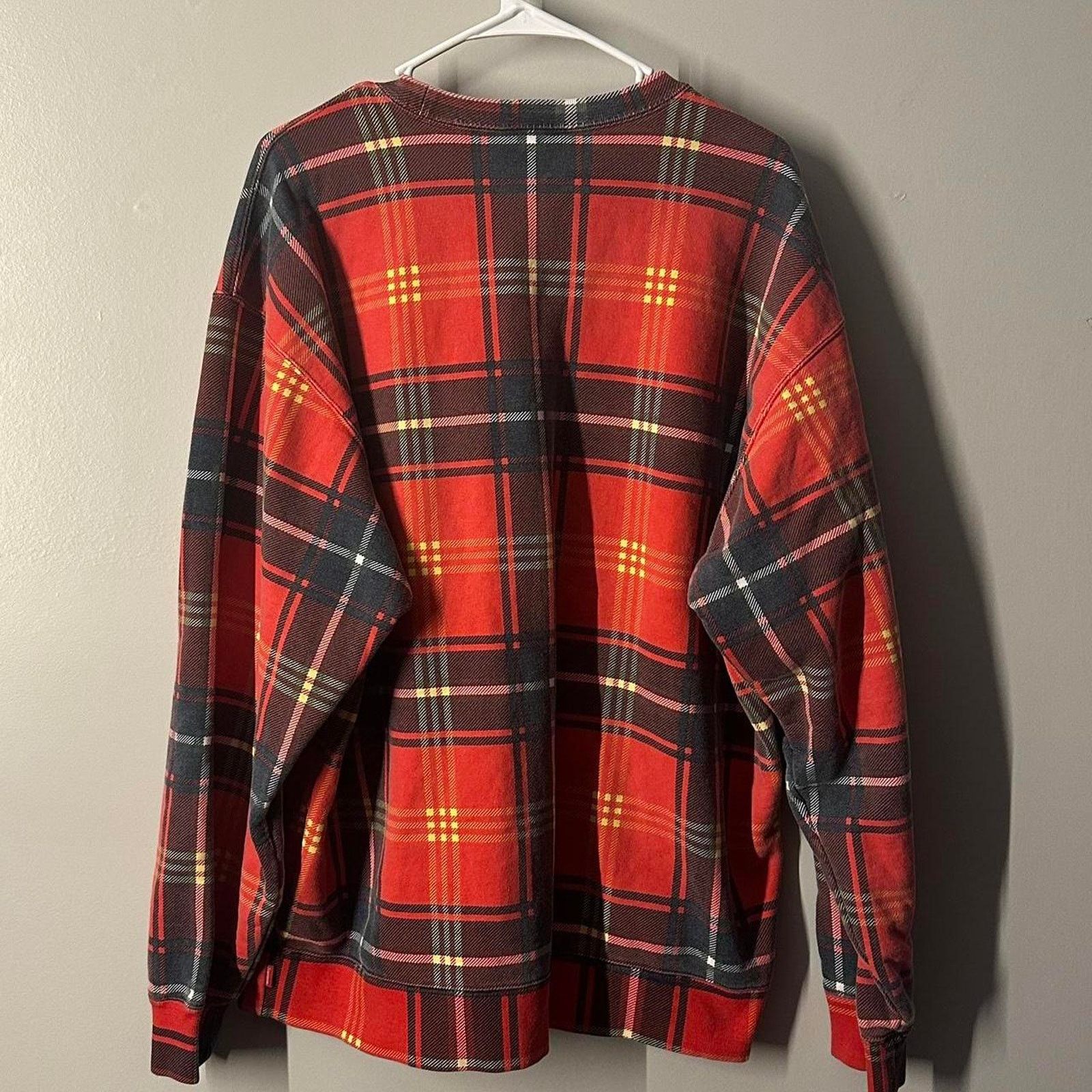 Supreme Xl supreme plaid crewneck ss21 Size US XL / EU 56 / 4 - 5 Thumbnail