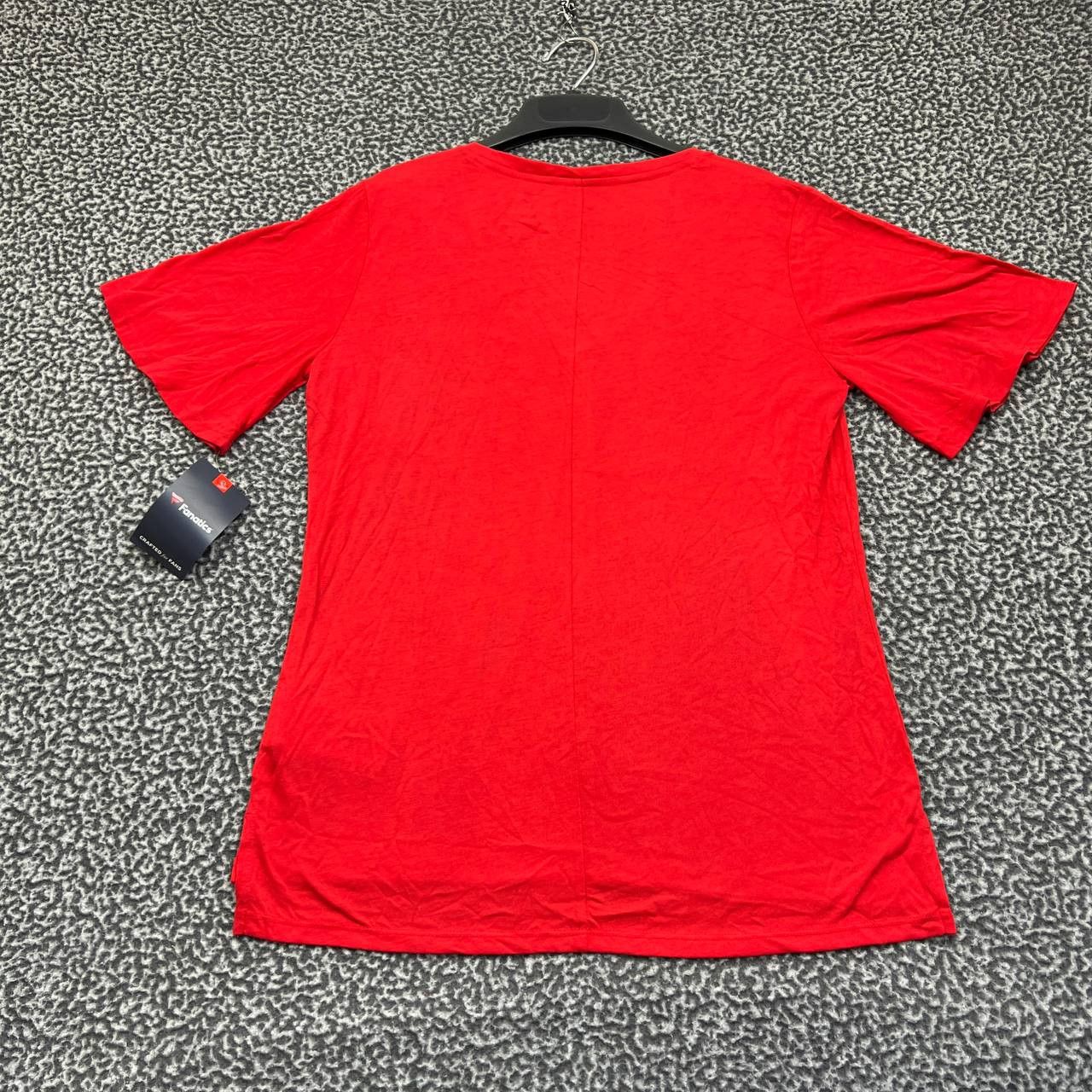 Other Minnesota Twins Shirt Women Medium Red Fanatics V-Neck New M Size M / US 6-8 / IT 42-44 - 2 Thumbnail