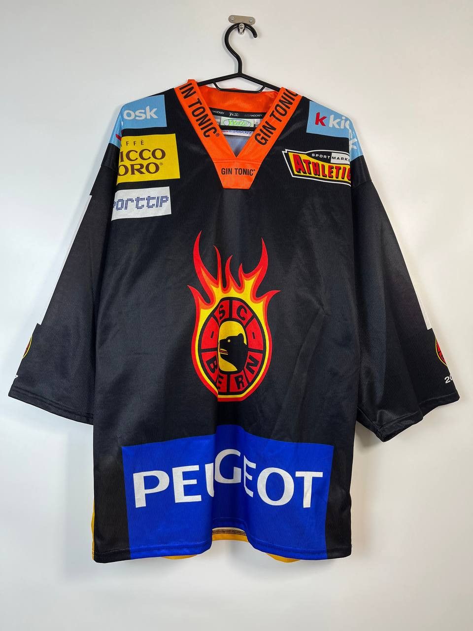Other SC BERN 2007 2008 HOME ICE HOCKEY JERSEY SWISS YVETTE Sz S Size US S / EU 44-46 / 1 - 1 Thumbnail