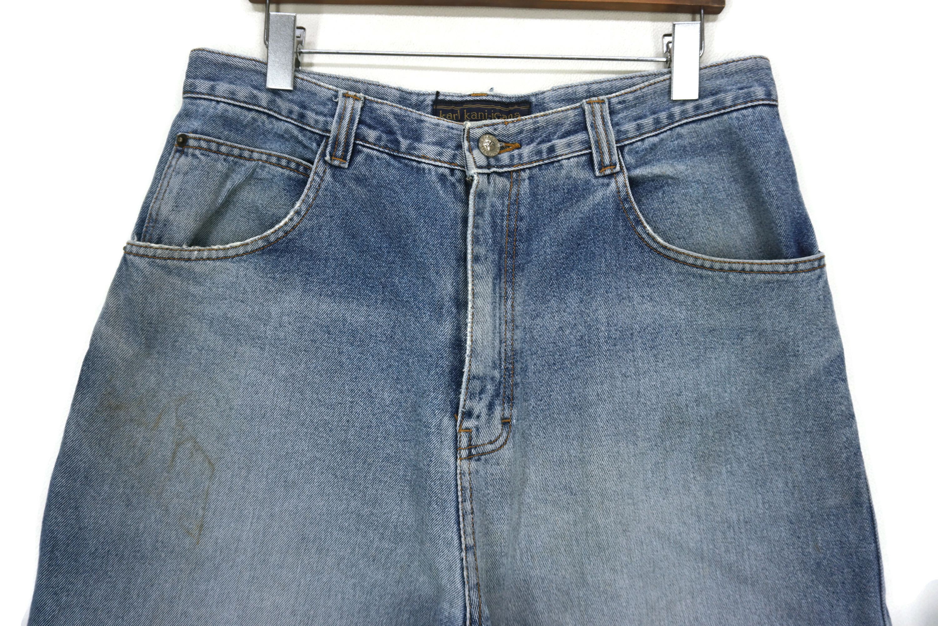 Karl Kani Vintage Karl Kani Jeans Size 32 fit W34xL25 Baggy Jorts Size US 32 / EU 48 - 3 Thumbnail