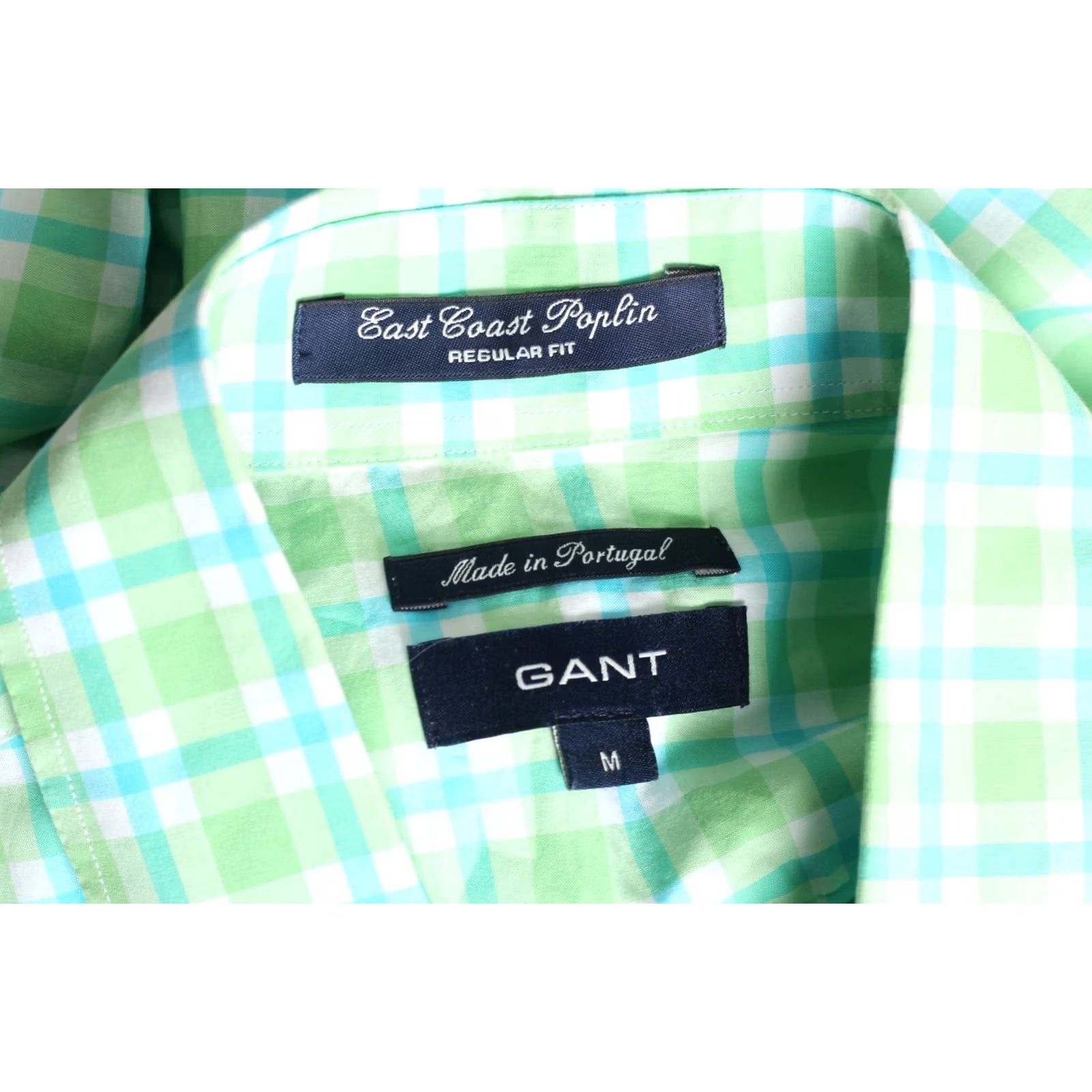 Gant GANT East Coast Poplin Shirt Men Size M Regular Fit Short Sleeve VR2768 Size US M / EU 48-50 / 2 - 5 Thumbnail