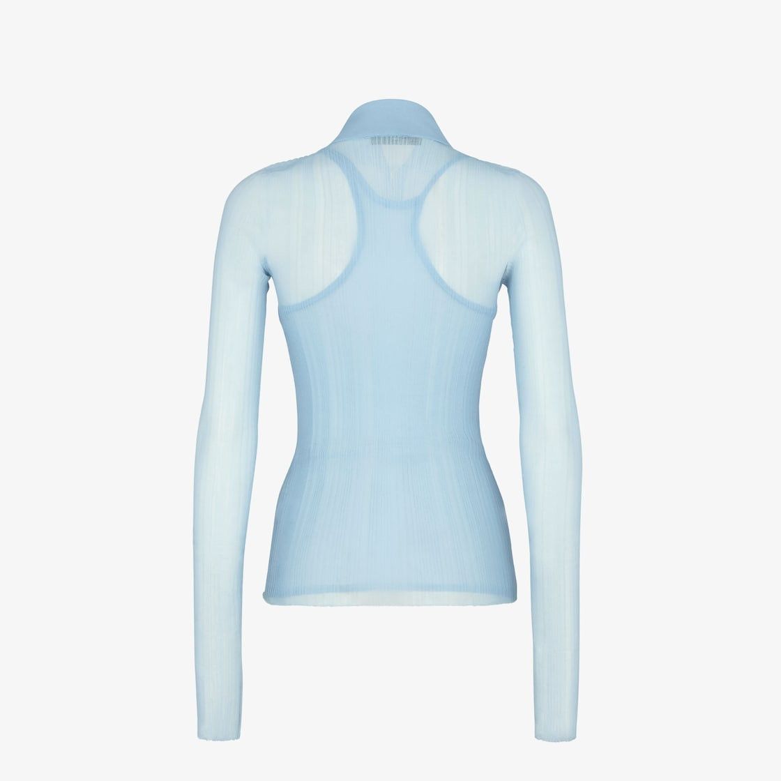 Fendi o1s1wg110925 Pullover in Light Blue Size M / US 6-8 / IT 42-44 - 2 Thumbnail