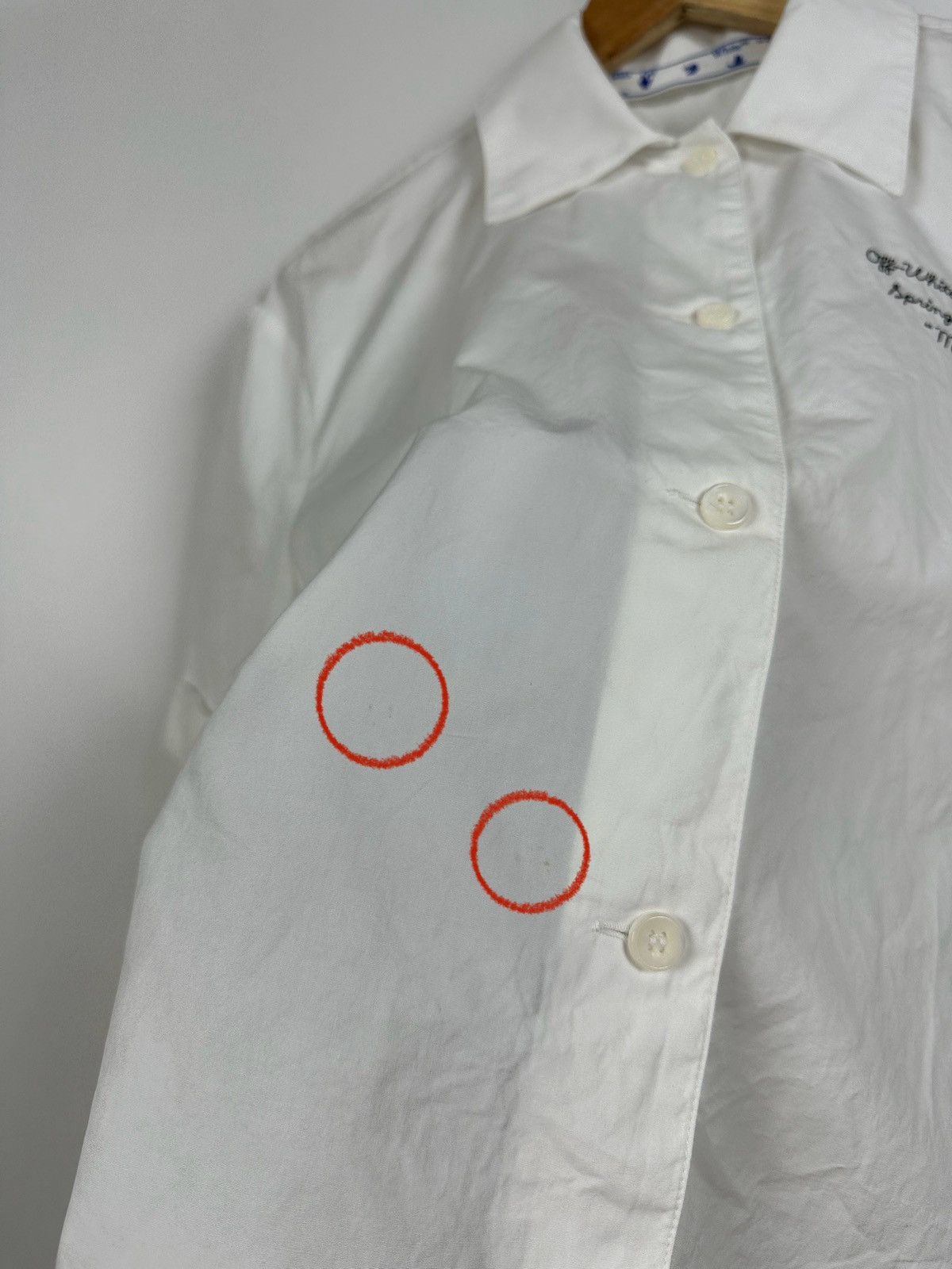 Off-White Off-White Popel Bowling Button Up Short Sleeve Shirt Size S / US 4 / IT 40 - 21 Thumbnail