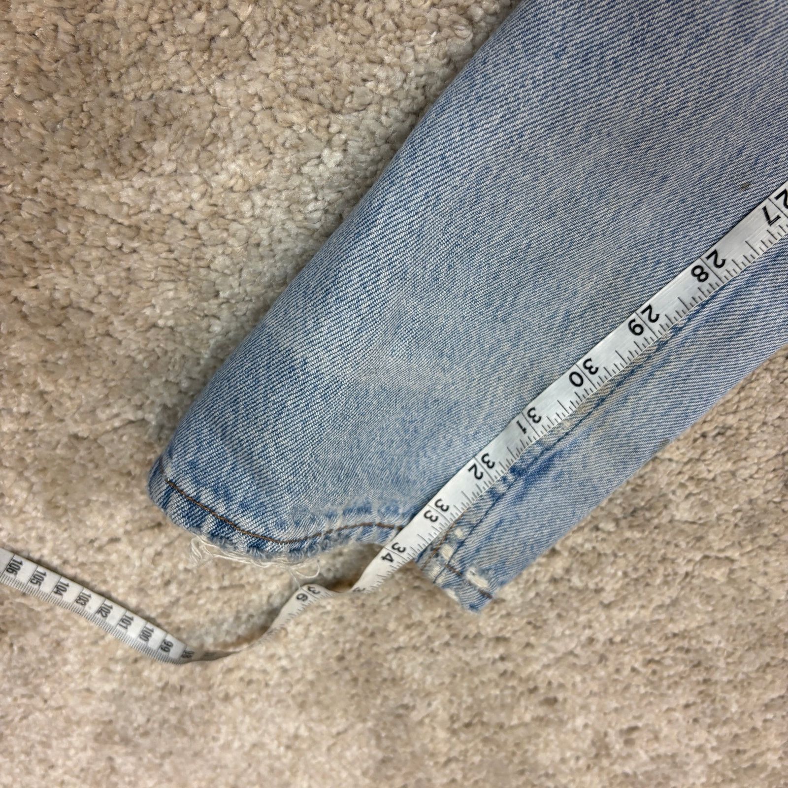 Levi's Vintage 90s Levi's 501 Straight Leg Jeans Men's 32x34 Size US 32 / EU 48 - 9 Thumbnail