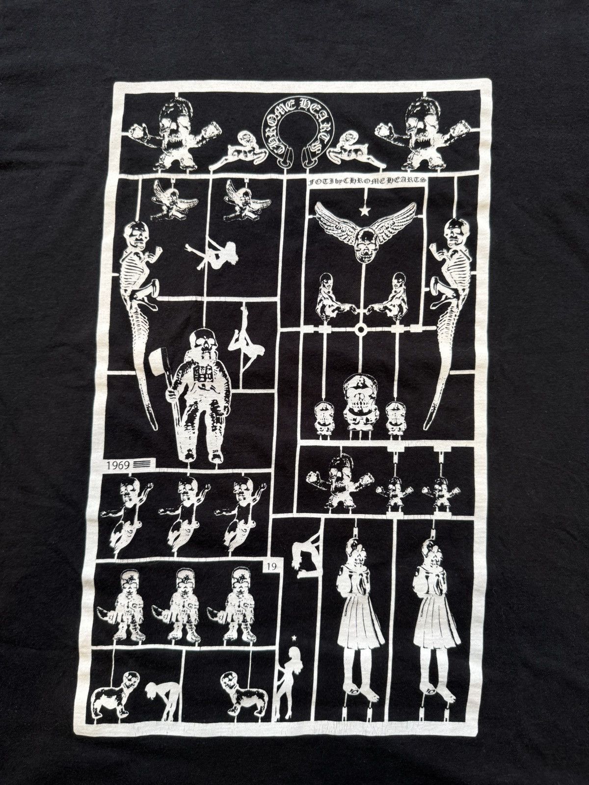 Chrome Hearts CHROME HEARTS FOTI T SHIRT Size US M / EU 48-50 / 2 - 3 Thumbnail
