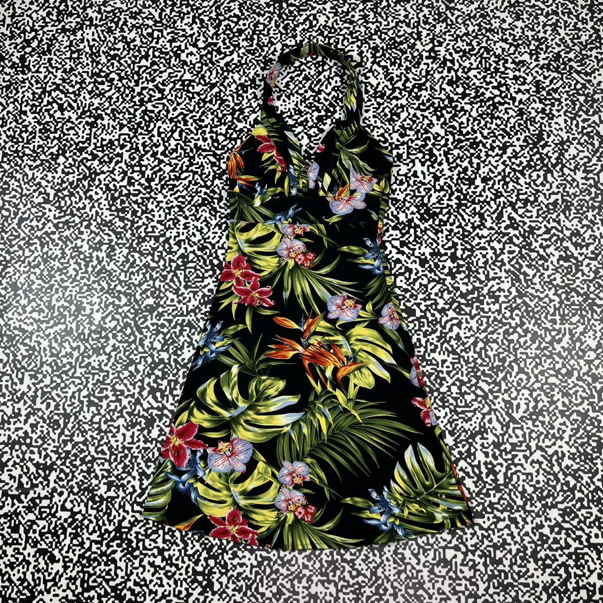 Dolce & Gabbana Vintage 00s Dolce Gabbana Summer Floral Y2K Style Midi Dress Size S / US 4 / IT 40 - 4 Thumbnail