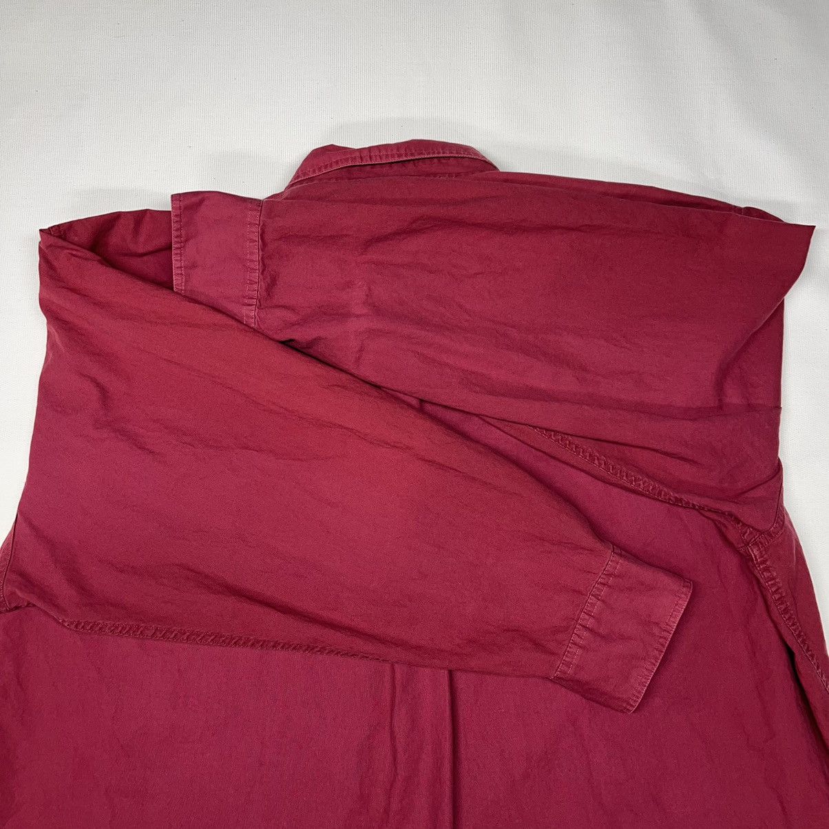 Cabelas Cabelas Button Up Shirt Red Long Sleeve Button Outdoor Gear Size US XXL / EU 58 / 5 - 16 Thumbnail