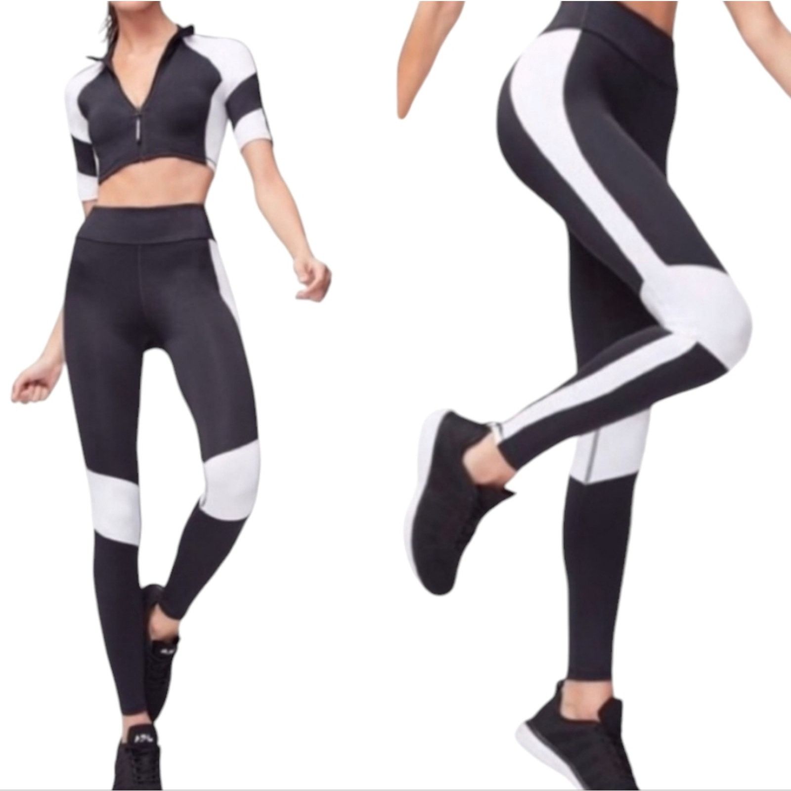 Good American NWT Good American High Rise Leggings Size 3 or Large Size 32" / US 10 / IT 46 - 3 Thumbnail