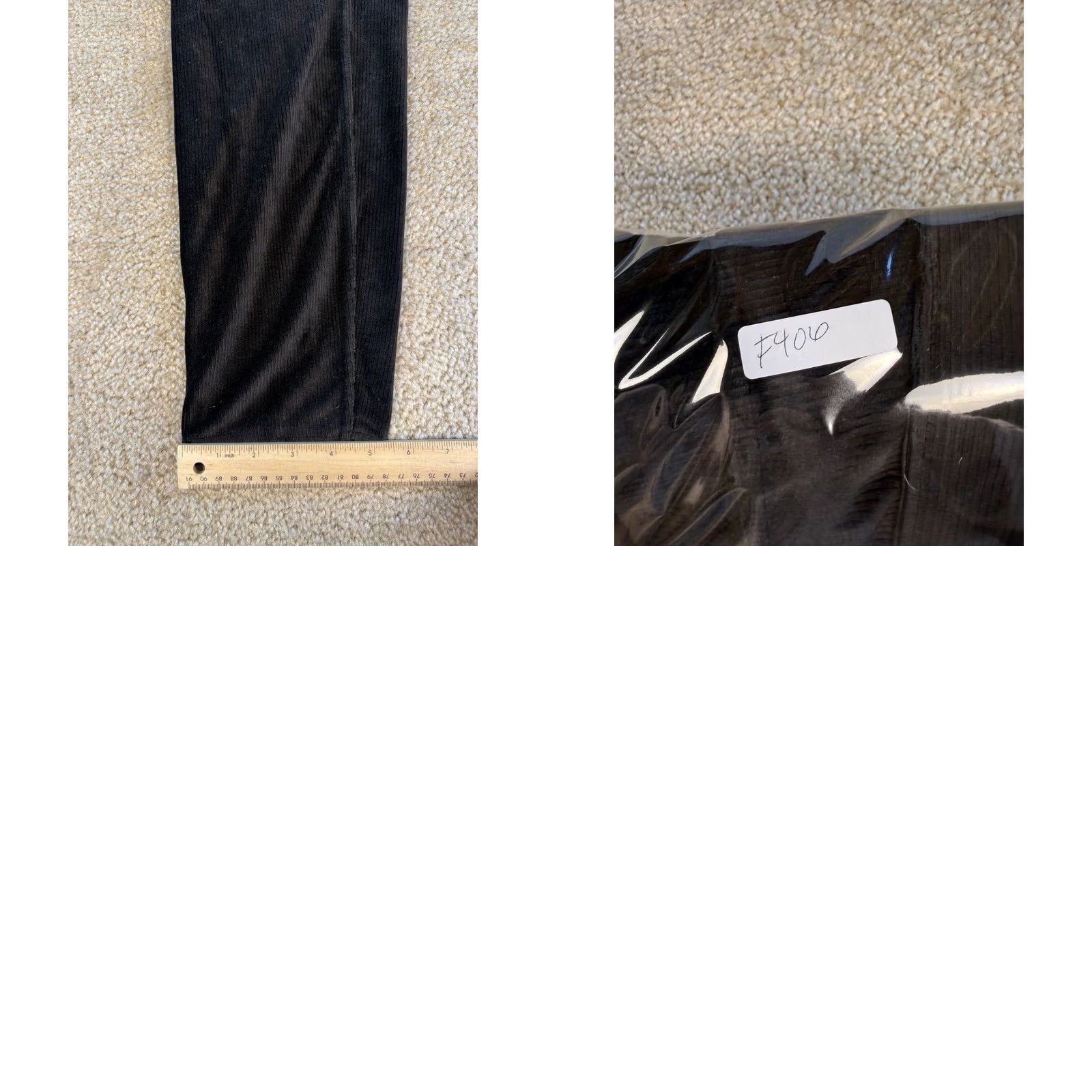 Vintage Simply Vera Vera Wang Black Dress Pants L Stretch Waist Pull On Ultrasuede Womens Size 36" / US 14 / IT 50 - 8 Thumbnail
