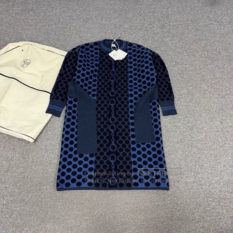 Hermes Hermes Cashmere dress Size XXS / US 00 / IT 34 - 1 Thumbnail