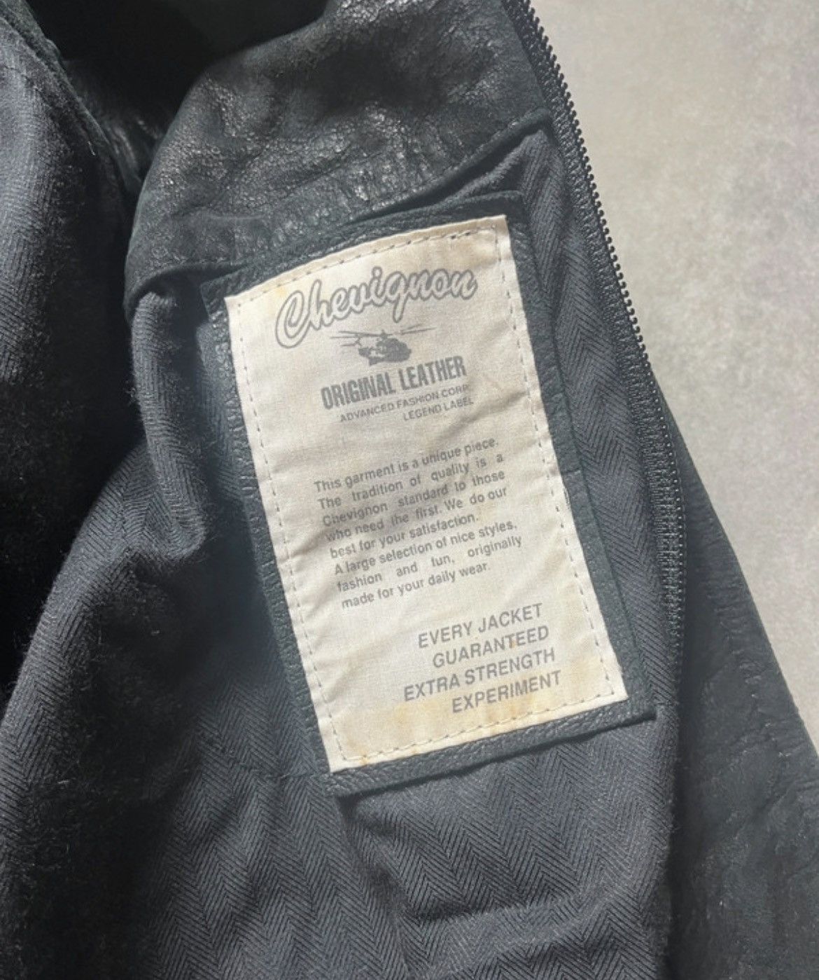Chevignon Vintage Chevignon Bingo Leather Bomber Jacket XXL Shearling Size US XXL / EU 58 / 5 - 7 Thumbnail