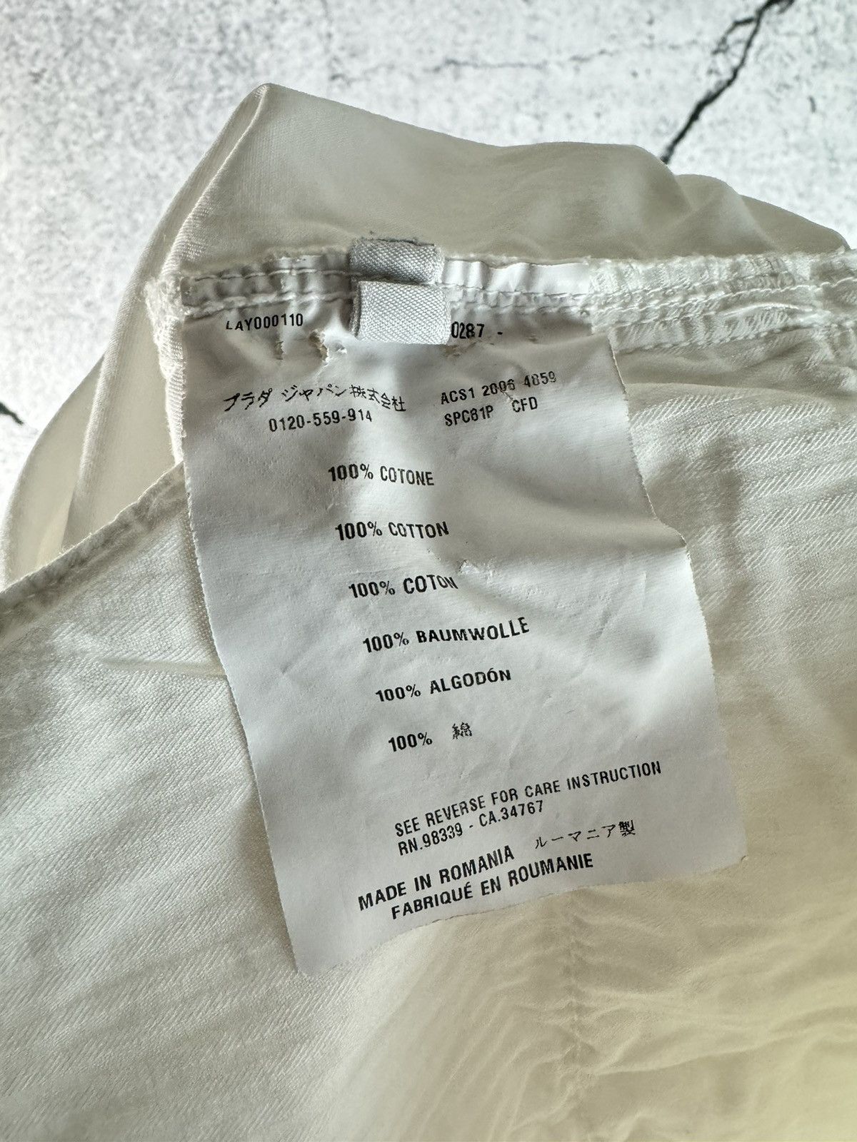 Prada Archive Prada Red Tab Cargo Heavy Cotton Pants Size US 36 / EU 52 - 5 Thumbnail