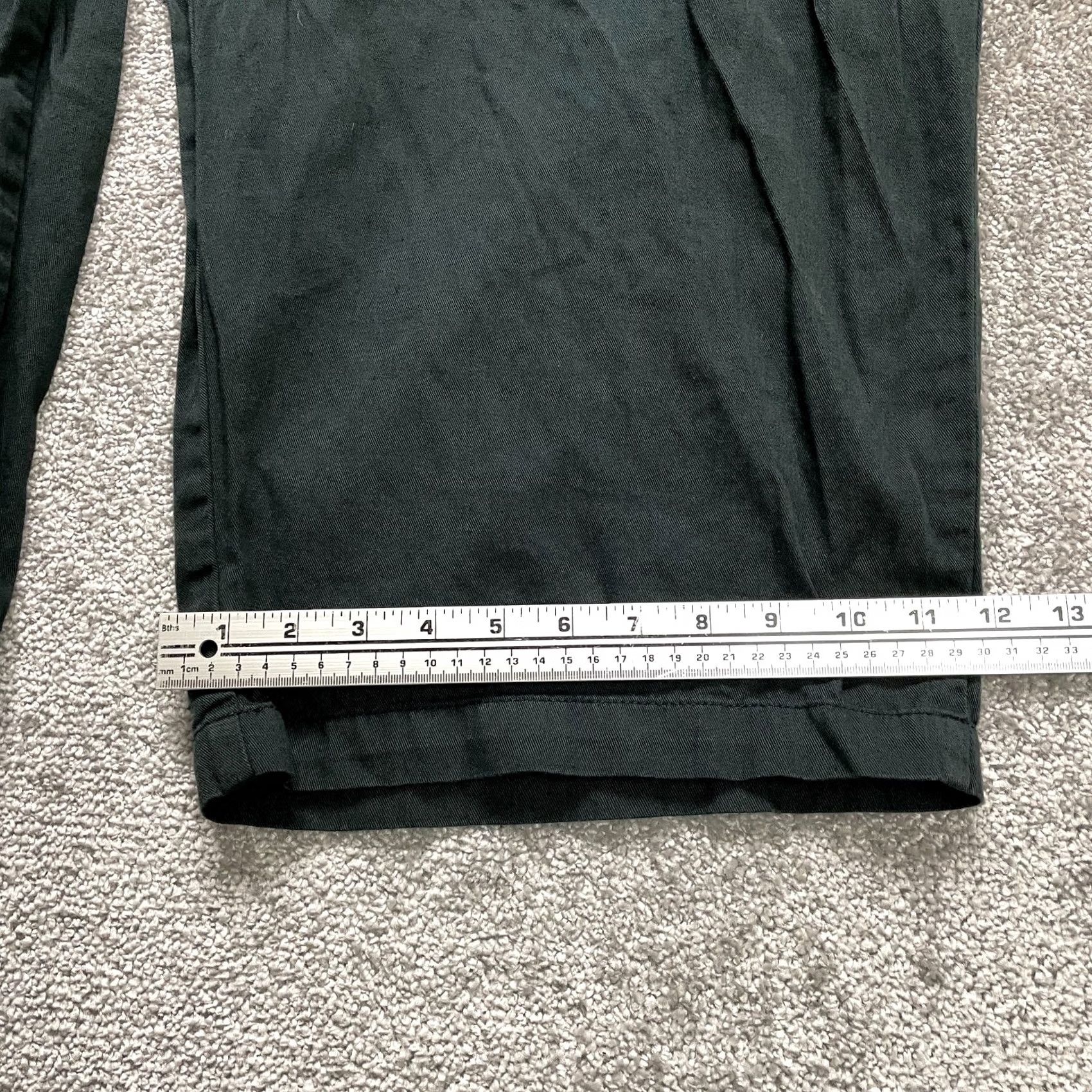 Vintage Only Necessities Jeans Women Plus 36W Black Regular Fit Straight 50x29 Denim 100% Cotton Vintage? No. Size 36" / US 14 / IT 50 - 2 Thumbnail