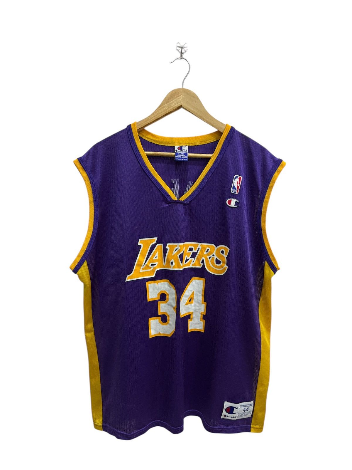 Vintage Champion NBA Lakers Shaquille O’neal