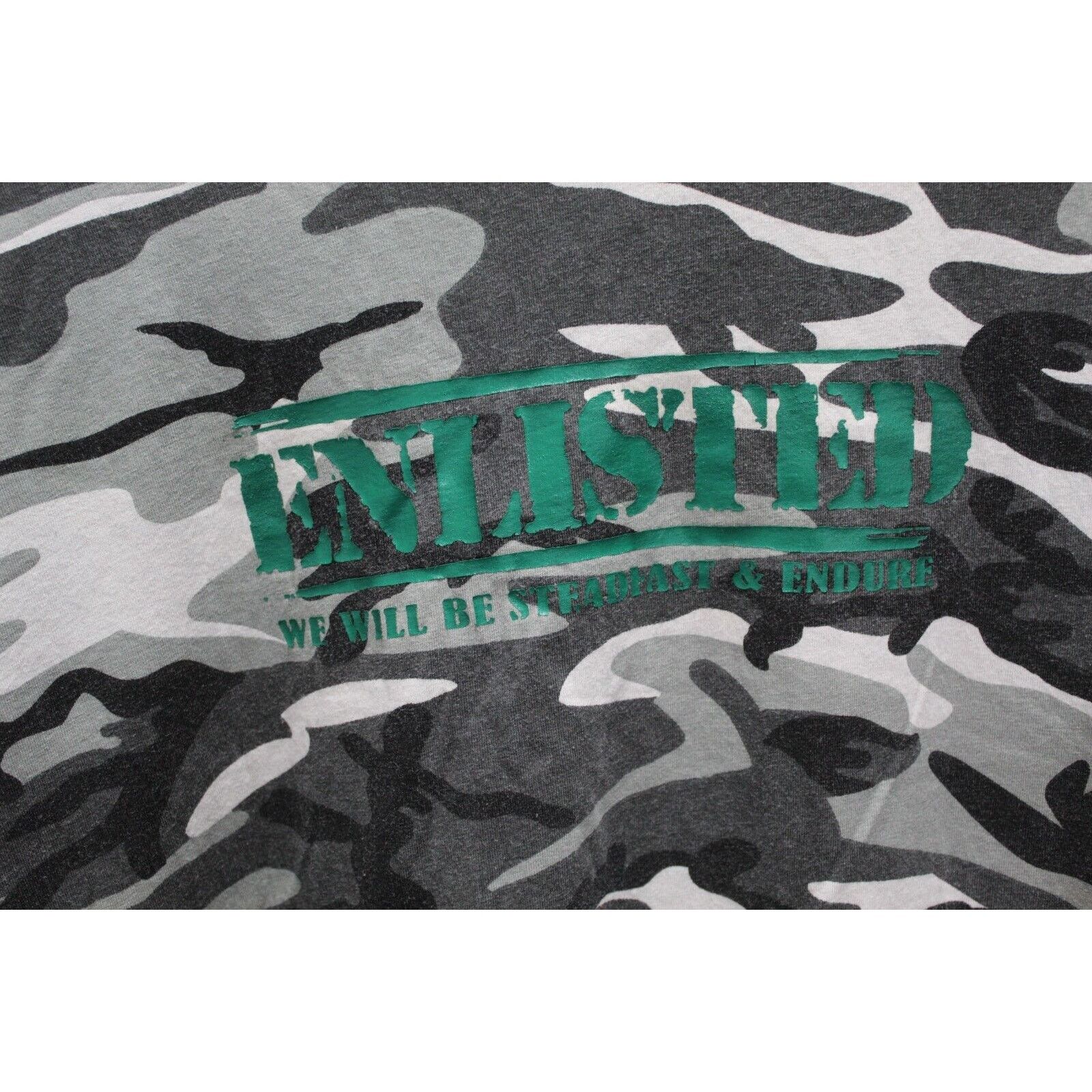 47 Brand Port Black/White Camo T Shirt Mens 3XL Graphic 100% Cotton Size US XXL / EU 58 / 5 - 2 Thumbnail