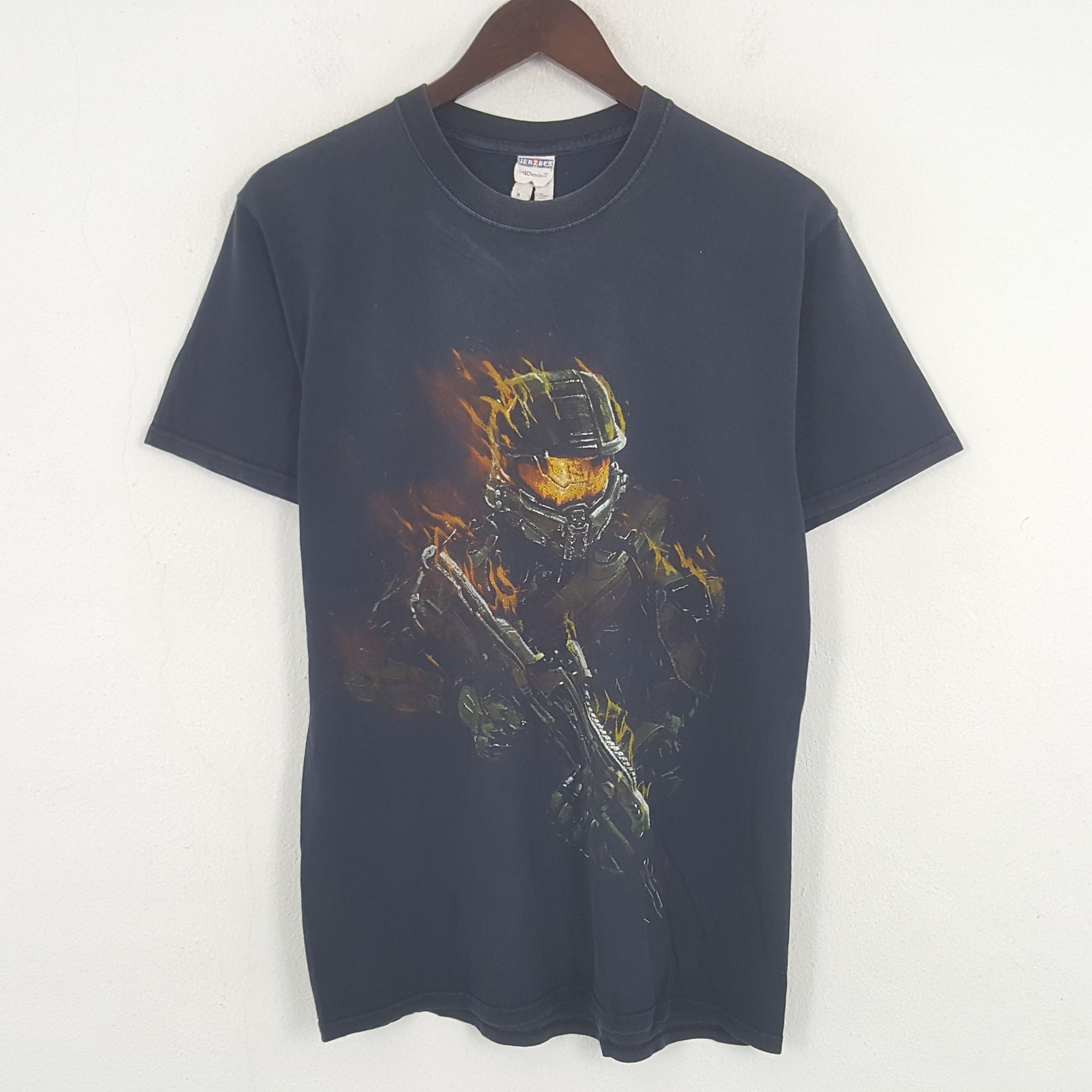 Jerzees × Vintage Vintage Halo Master Chief Tshirt Size US M / EU 48-50 / 2 - 1 Thumbnail