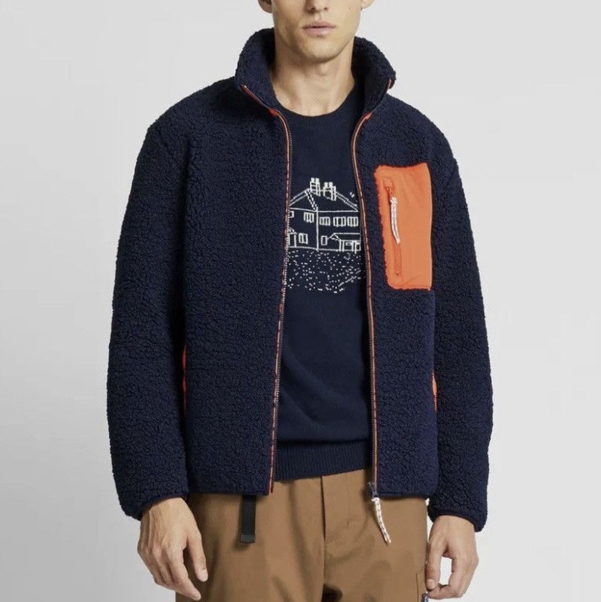 JW Anderson × Uniqlo Uniqlo x JW Anderson Fleece Jacket Size US S / EU 44-46 / 1 - 1 Thumbnail