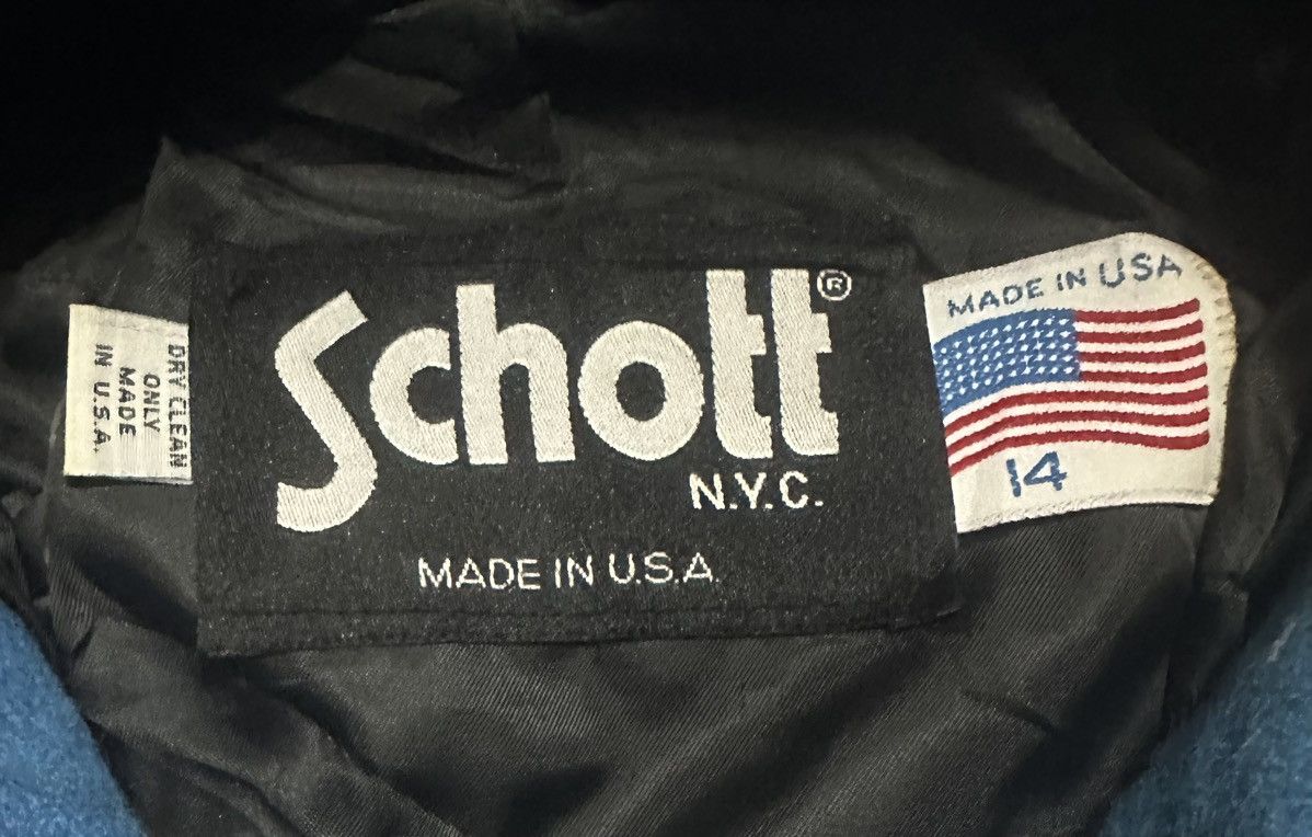 Schott Vintage Schott Wool Duffle Jacket Size US S / EU 44-46 / 1 - 5 Thumbnail