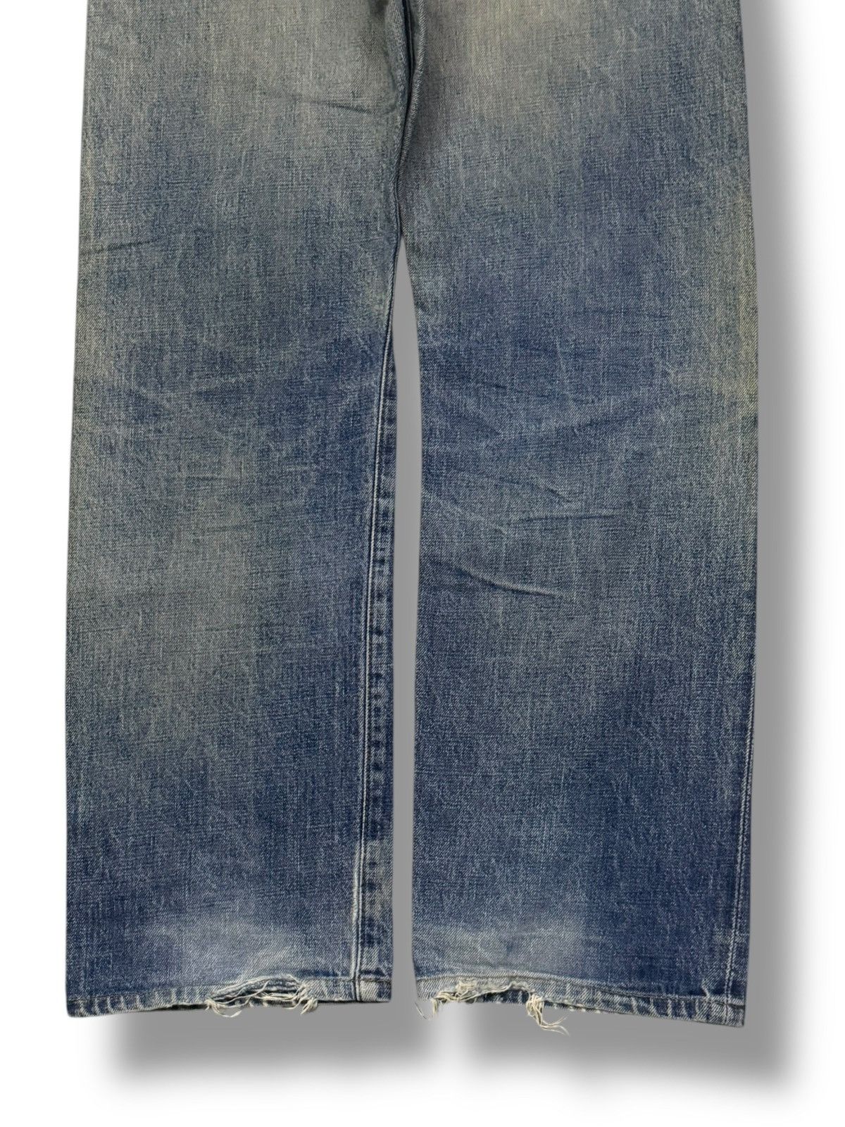 Levi's Vintage Clothing Vintage 90s Levi’s 502-XX Big E Talon Japan Selvedge Denim Size US 30 / EU 46 - 7 Thumbnail