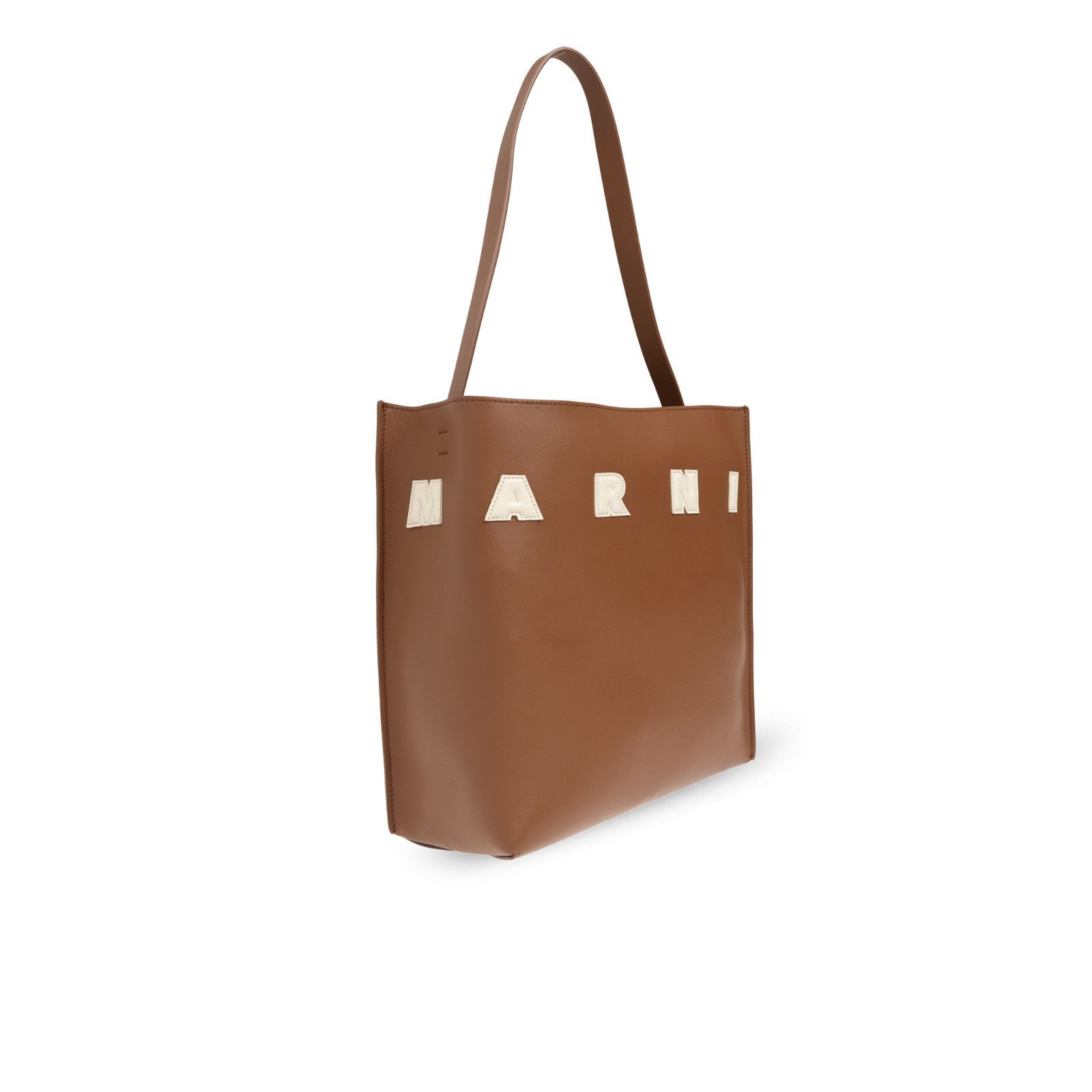 Marni MARNI Brown Leather Shoulder Bag New & Authentic Size ONE SIZE - 3 Thumbnail