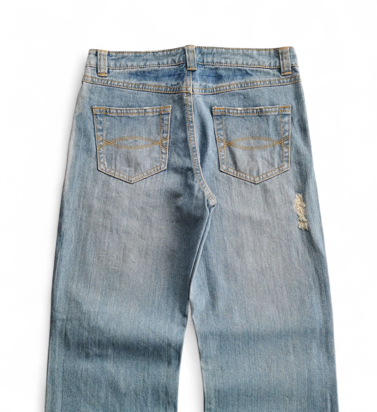 Tornado Mart Sky Bomber Show Gold Button Jeans Size US 30 / EU 46 - 4 Thumbnail