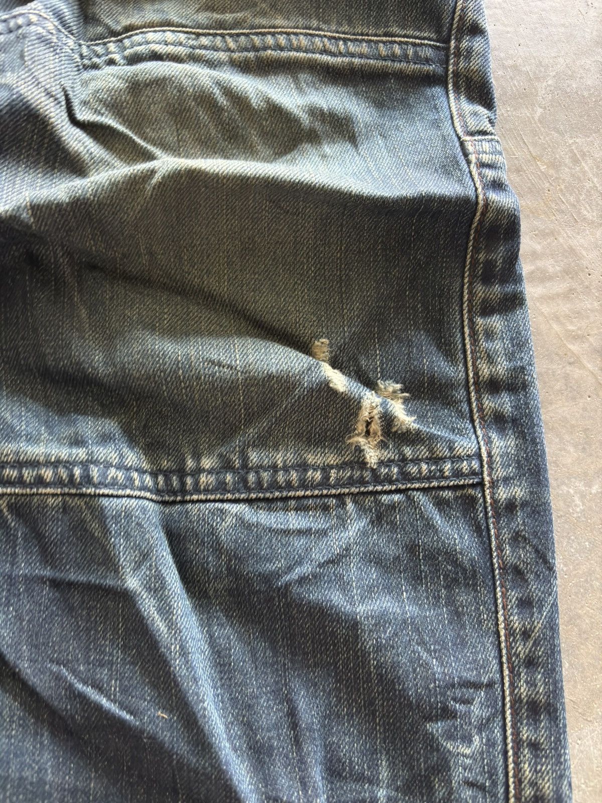 Marithe + Francois Girbaud MARITHE FRANCOIS GIRBAUD MFG biker jeans distressed vintage Size US 30 / EU 46 - 14 Thumbnail