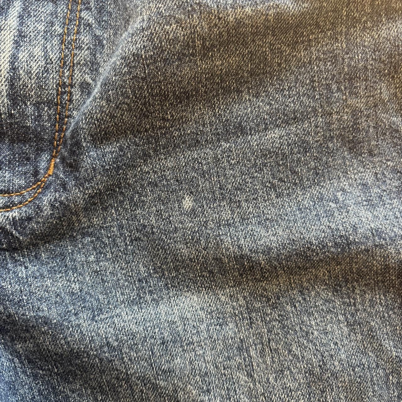 BP. High Waisted Non-Stretch Rigid Straight Leg Cigarette Jeans Size 26" / US 2 / IT 38 - 5 Thumbnail