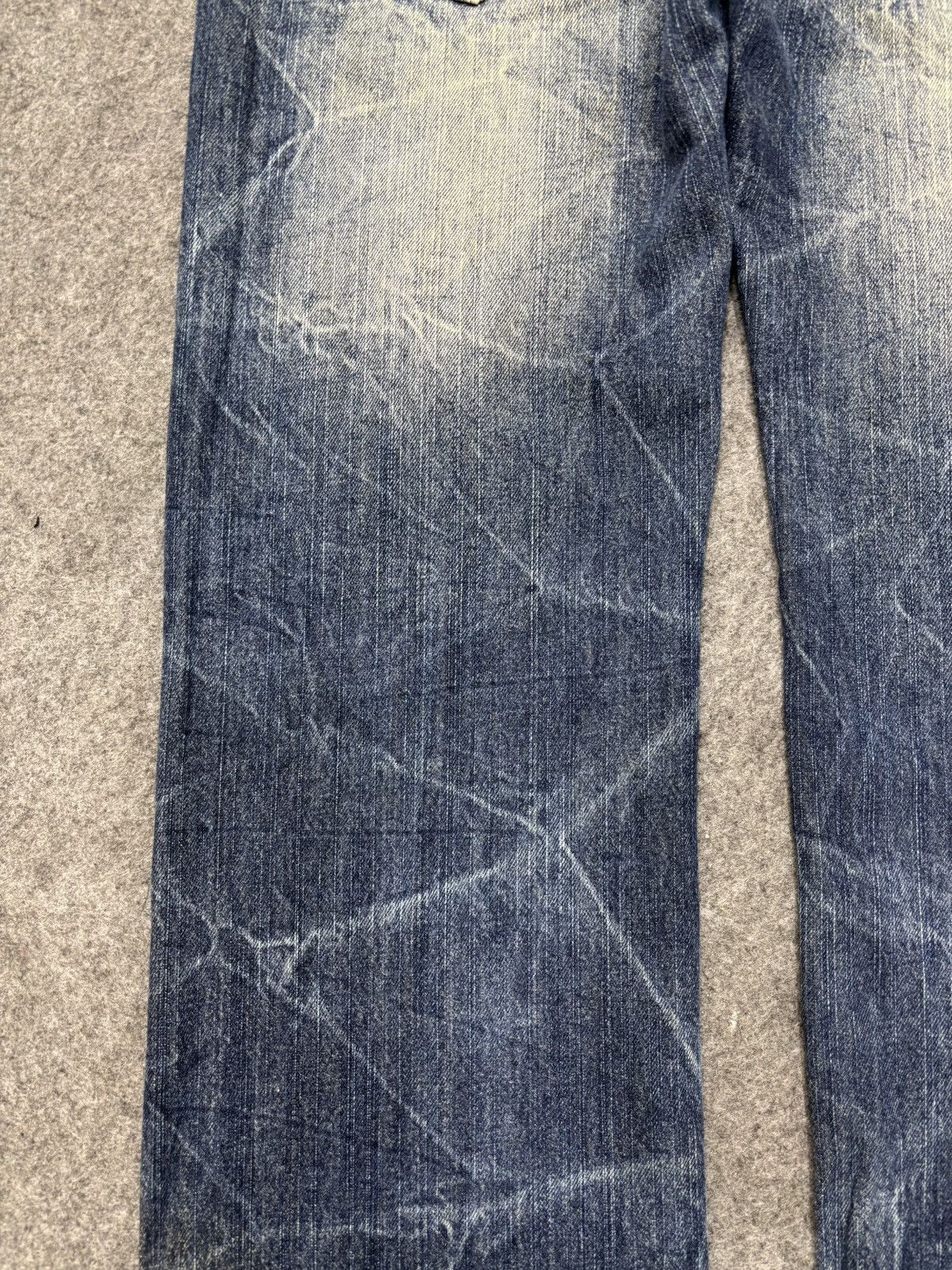 Seditionaries 💥Insane💥SorriderexBack&Forth Spiral Distressed Denim F661 Size US 33 - 15 Thumbnail