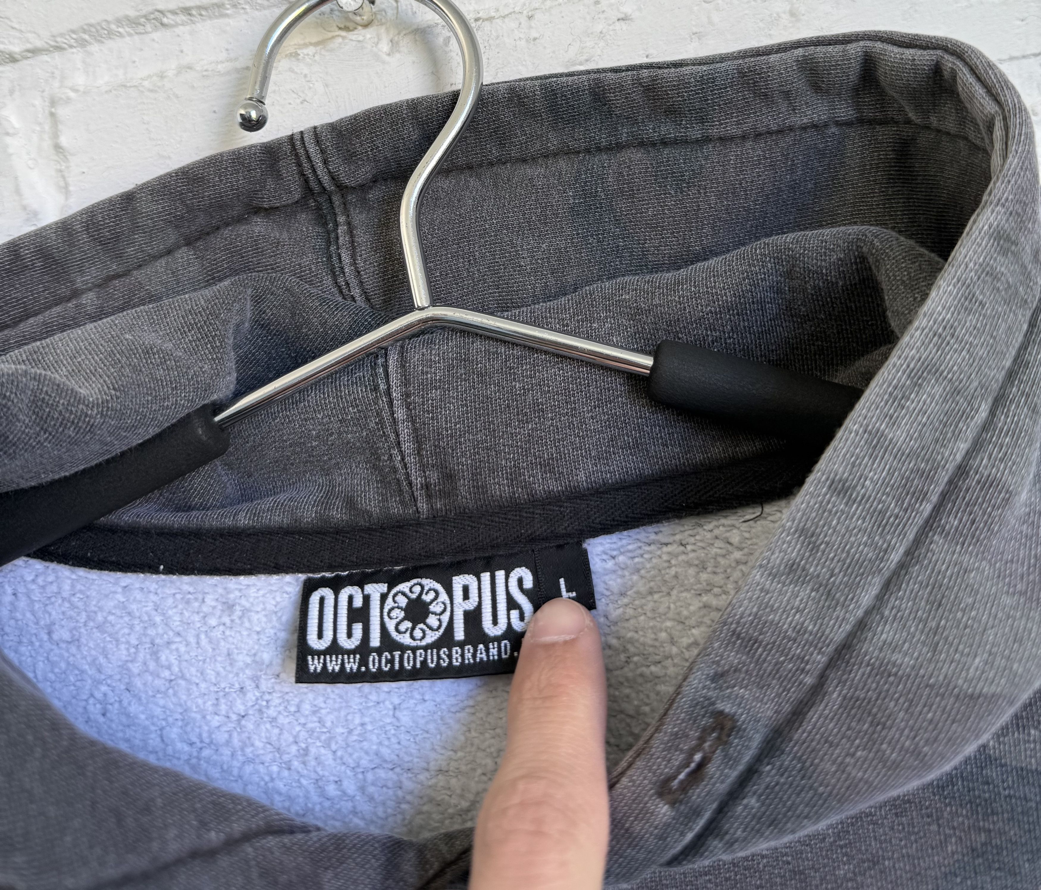 Octopus Octopus Brand Tentacles Grey Camo hoodie y2k Size US M / EU 48-50 / 2 - 4 Thumbnail