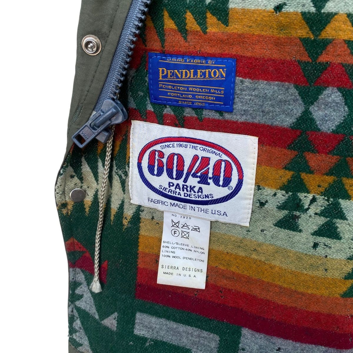 Pendleton × Sierra Designs × Vintage dont buy yet! PENDLETON DESIGNS Navajo Parka Jacket Size US S / EU 44-46 / 1 - 7 Thumbnail
