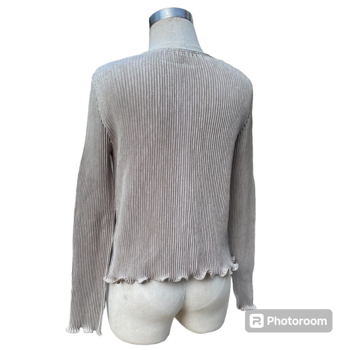 Japanese Brand Specchio pleats cardigan Size S / US 4 / IT 40 - 6 Thumbnail