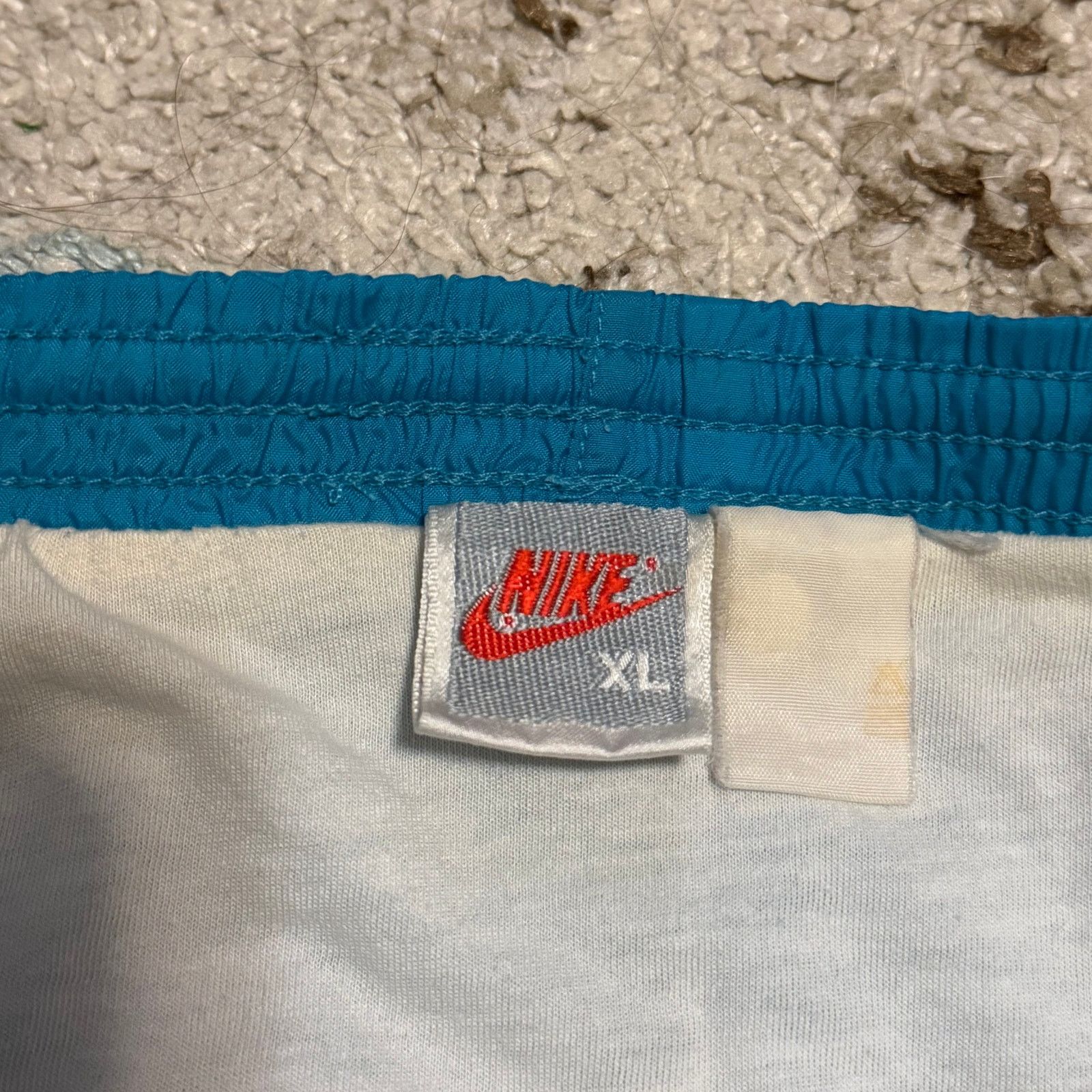 Nike × Vintage Vintage 90s Nike Athletic Shorts Size XL Blue/Purple Retro Size US 42 / EU 58 - 4 Thumbnail