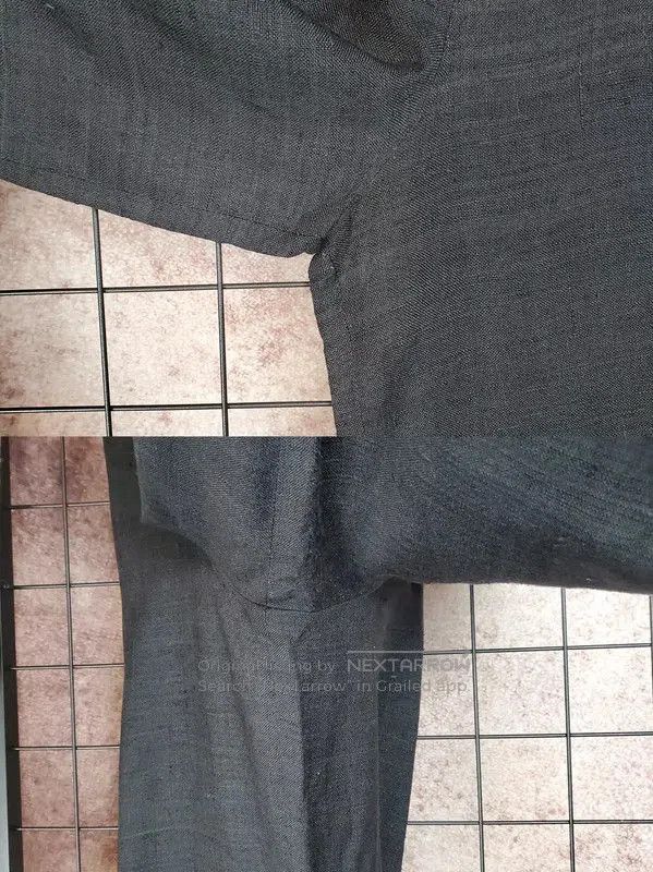 Kenzo KENZO Summer Dark Gray Silk Casual Pants . Size 23" - 5 Thumbnail