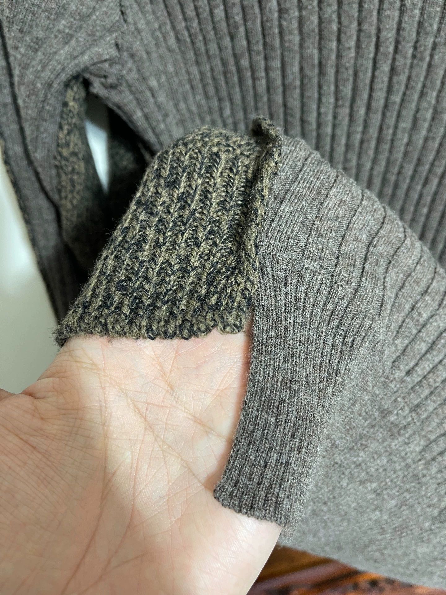 Dolce & Gabbana Dolce & Gabbana Color-Blocked Slim Knit Sweater 52 Size US L / EU 52-54 / 3 - 7 Thumbnail