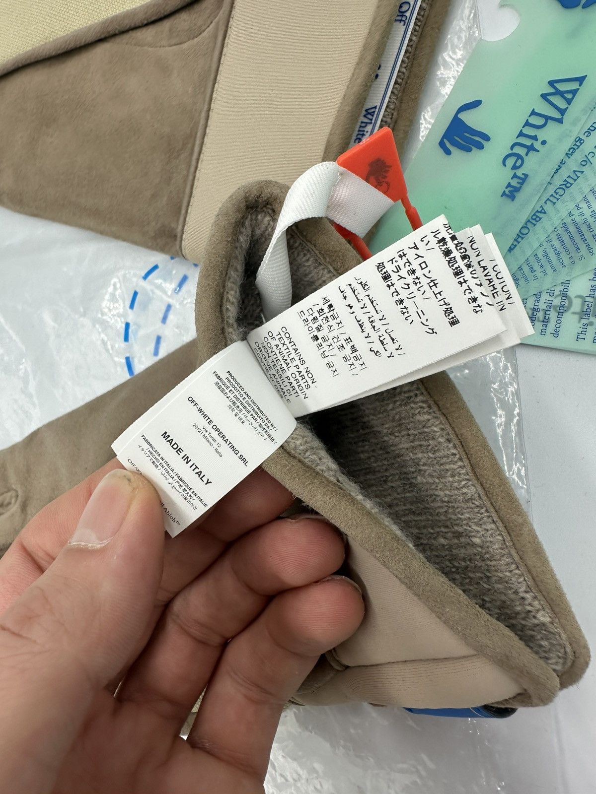 Off-White OFF WHITE X MAYBACH X VIRGIL ABLOH GLOVES Size ONE SIZE - 17 Thumbnail