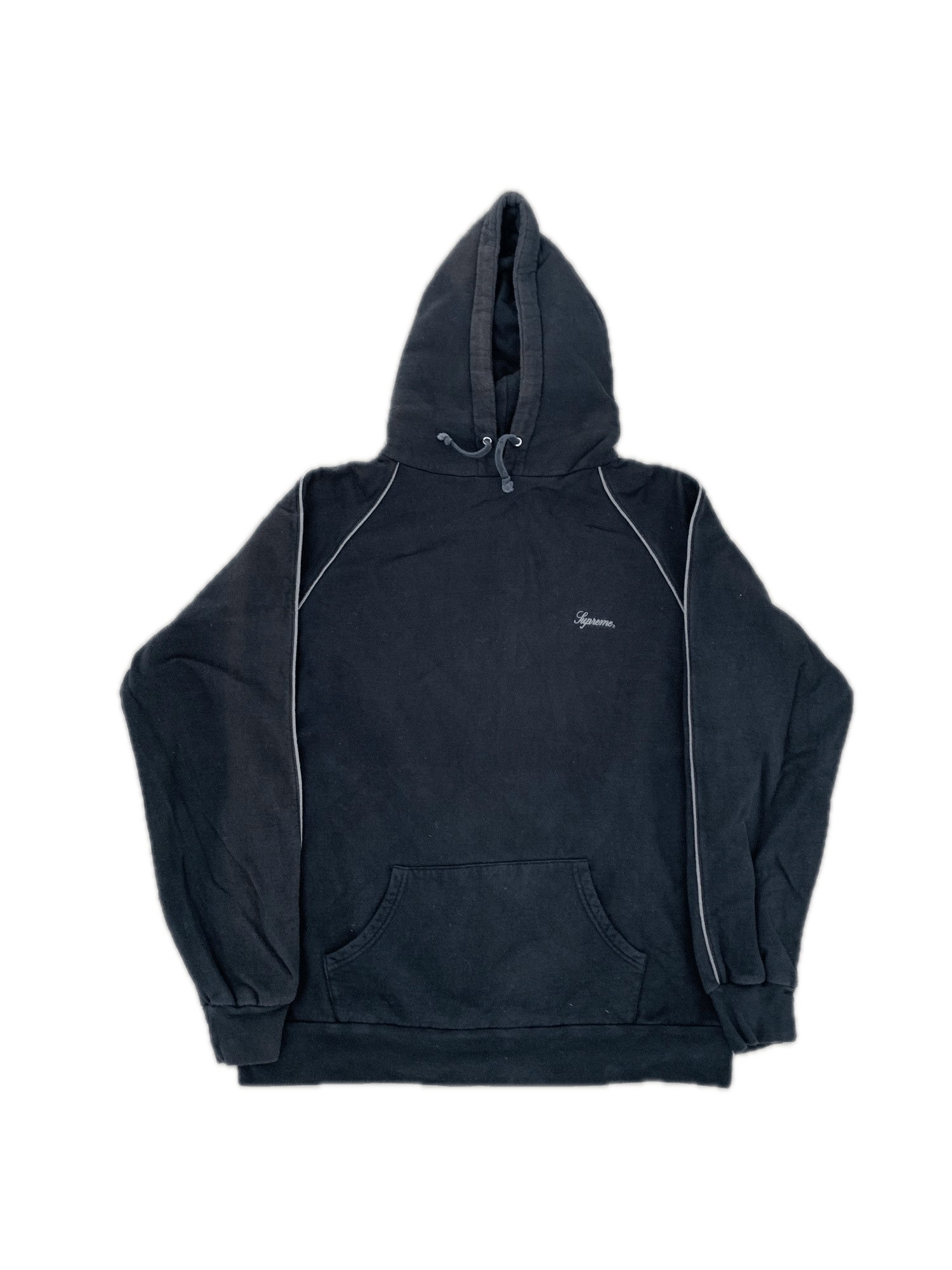 Supreme Supreme 2000s OG Piping Hoodie Raglan L Size US L / EU 52-54 / 3 - 1 Thumbnail